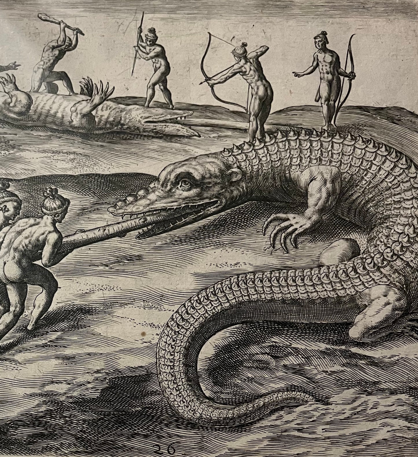 Part 2 of De Bry's Grands Voyages - Brevis Narratio - Jacques Le Moyne - De Bry Florida - Complete set of 42 plates and Title page - German 1st Edition - 1591