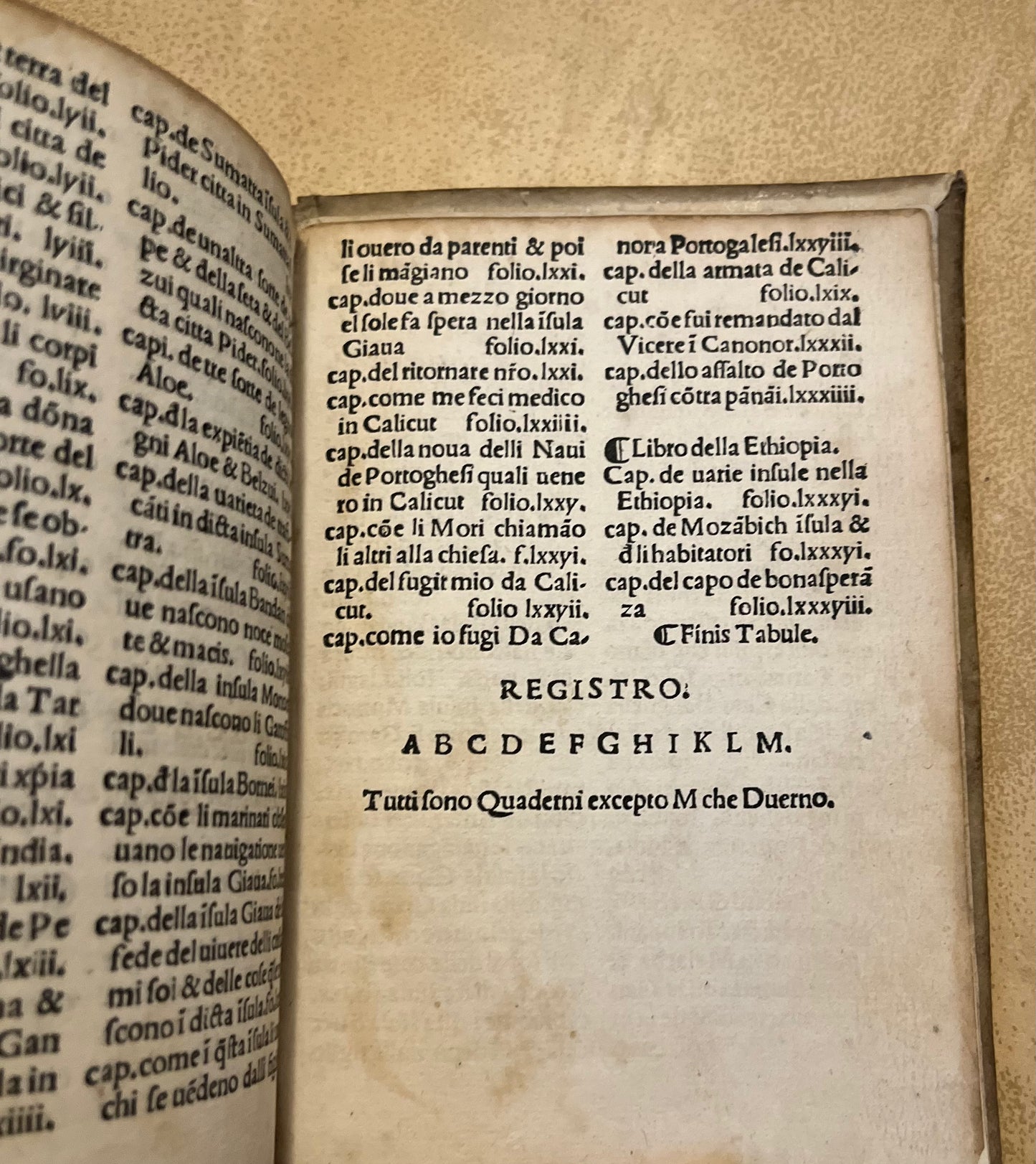 "Itinerario de Ludovico de Varthema Bolognese" - Mecca / Middle East - Venice - 1518