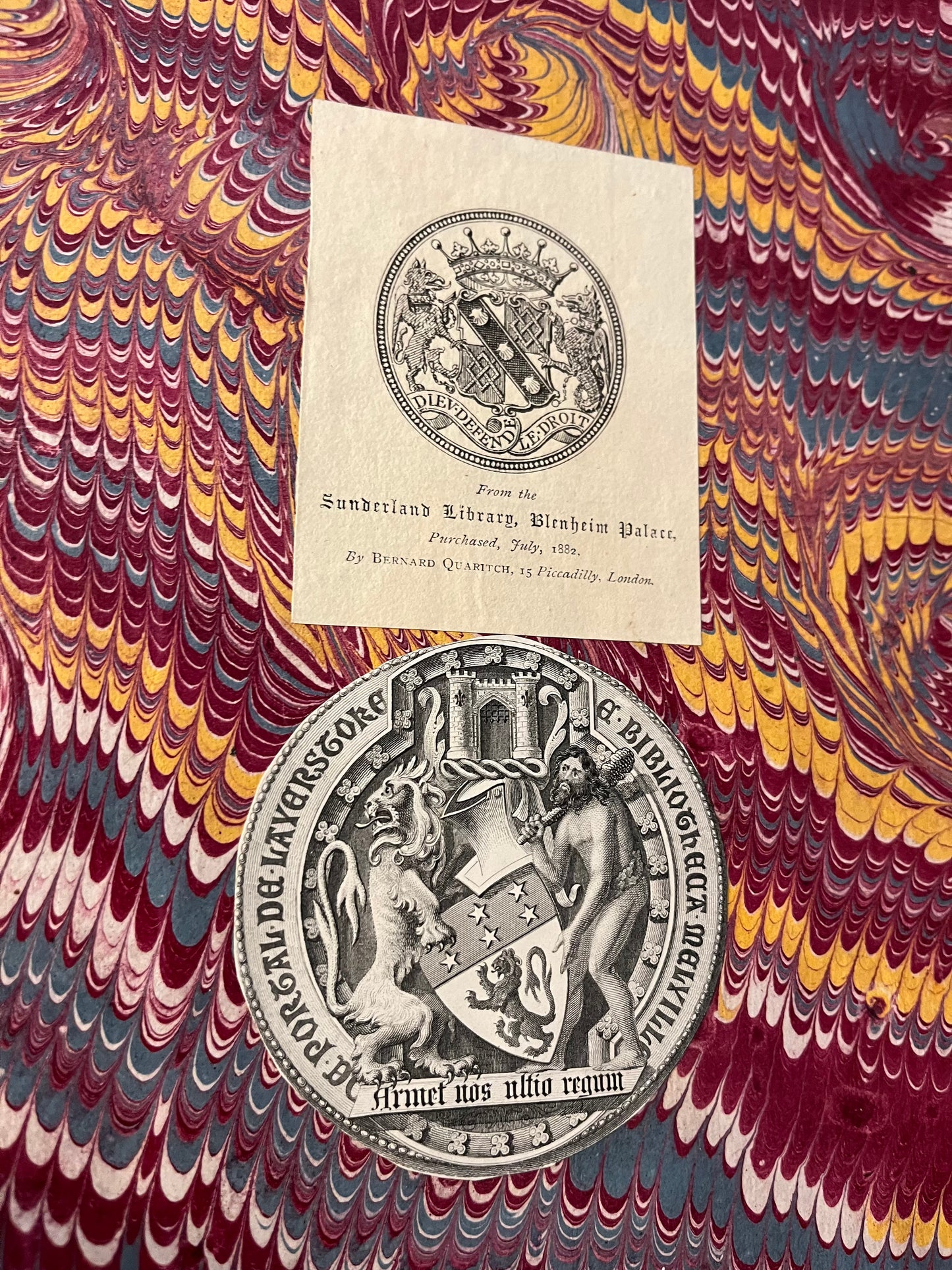 The Churchill family copy of Loggan's "Oxonia Illustrata" - Sunderland Library - 1675
