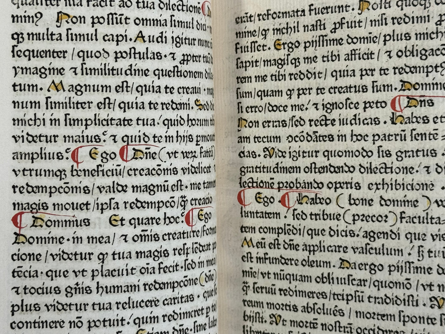Scarce 1472 Incunable – Likely the first book printed by Michael Wenssler – the second printer in Basel
