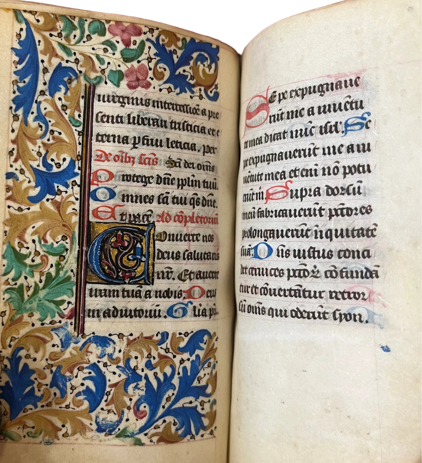 15th Century Book of Hours with three generations of ownership and beautiful 19th Century dedication binding