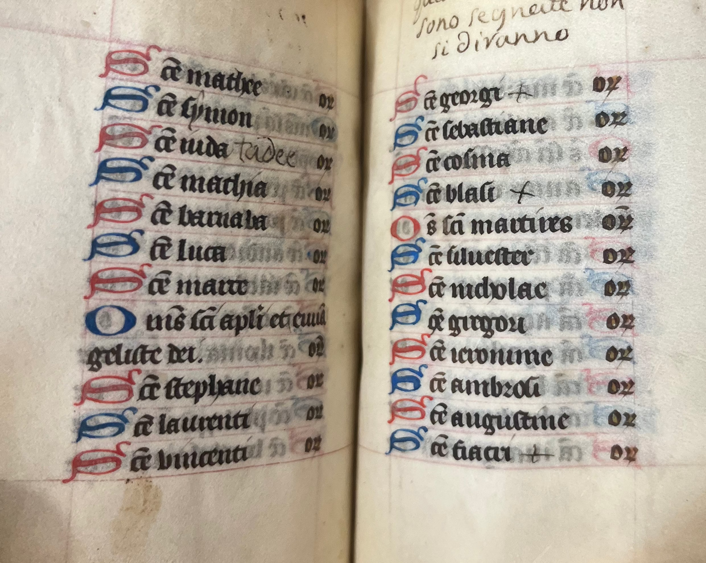 15th Century Book of Hours with three generations of ownership and beautiful 19th Century dedication binding