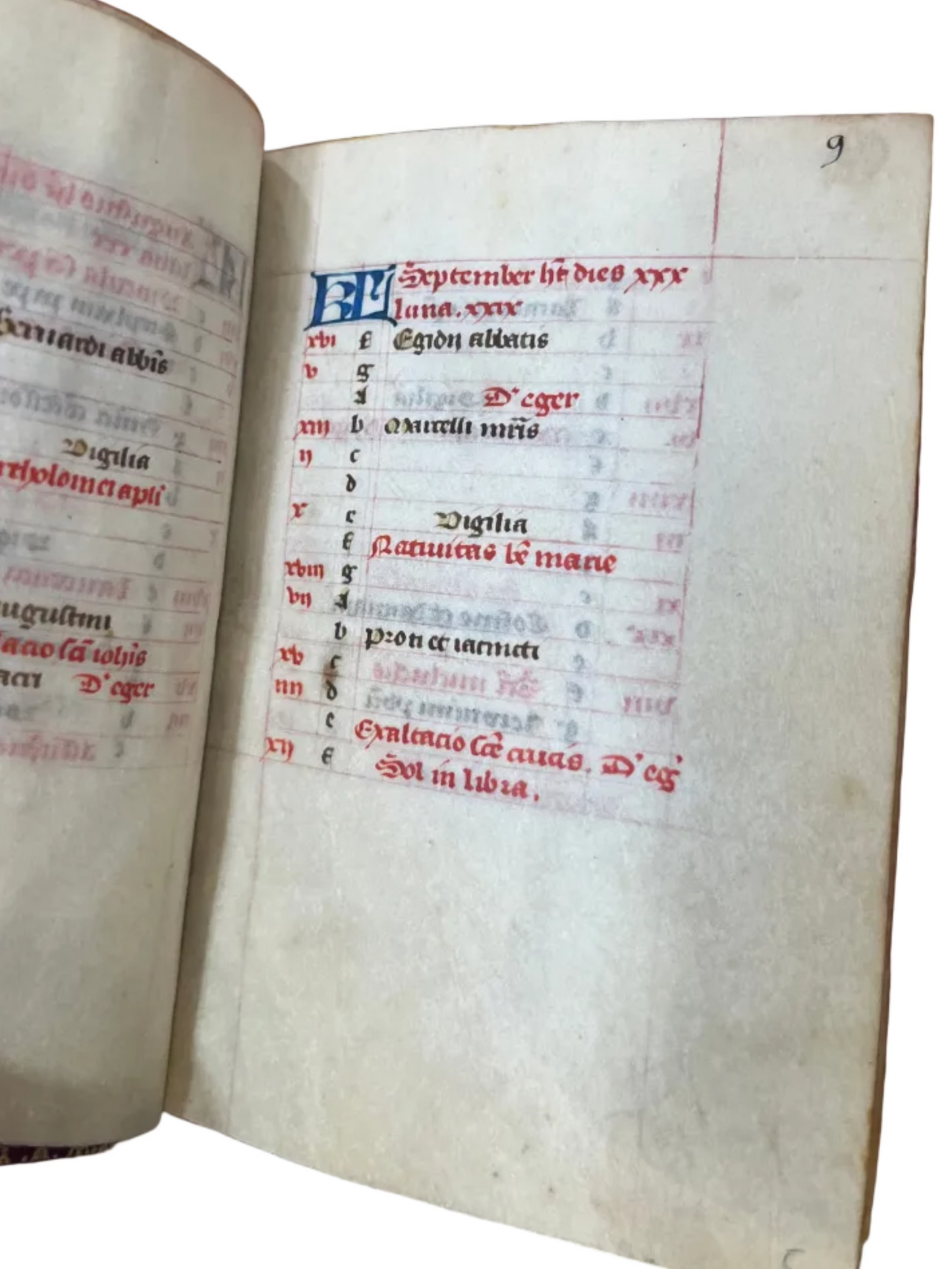 15th Century Book of Hours with three generations of ownership and beautiful 19th Century dedication binding