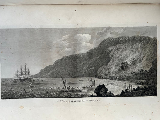 A Voyage to the Pacific Ocean Undertaken by the Command of his Majesty for Making Discoveries in the Northern Hemisphere - James Cook - Atlas Volume - Only - 1784 -  Complete (63 of 63 plates)