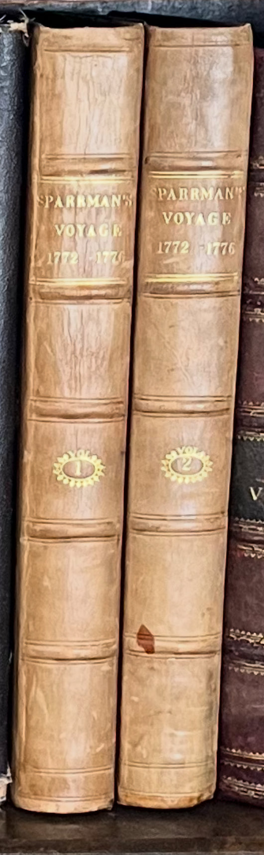 Anders Sparrman - "A Voyage to the Cape of Good Hope, towards the Antarctic Polar Circle, and round the World: But chiefly into the Country of the Hottentots and Caffres" - 1785 - James Cook