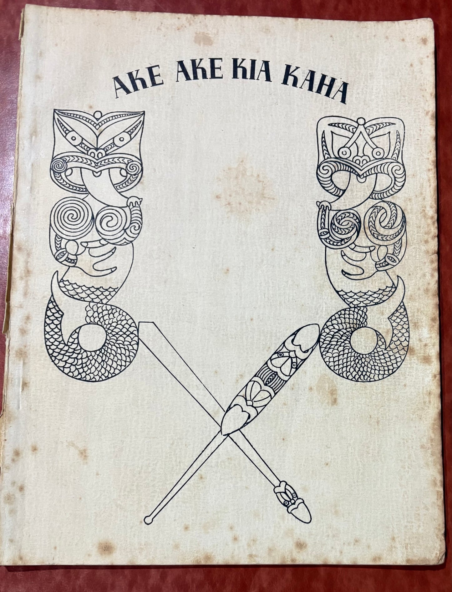 "Ake Ake Kia Kaha" - Pineamine Taiapa - WW2/ANZACs - Māori Battalion - Signed Magazine of H.M. Transport No. 25 - Ceylon 1941