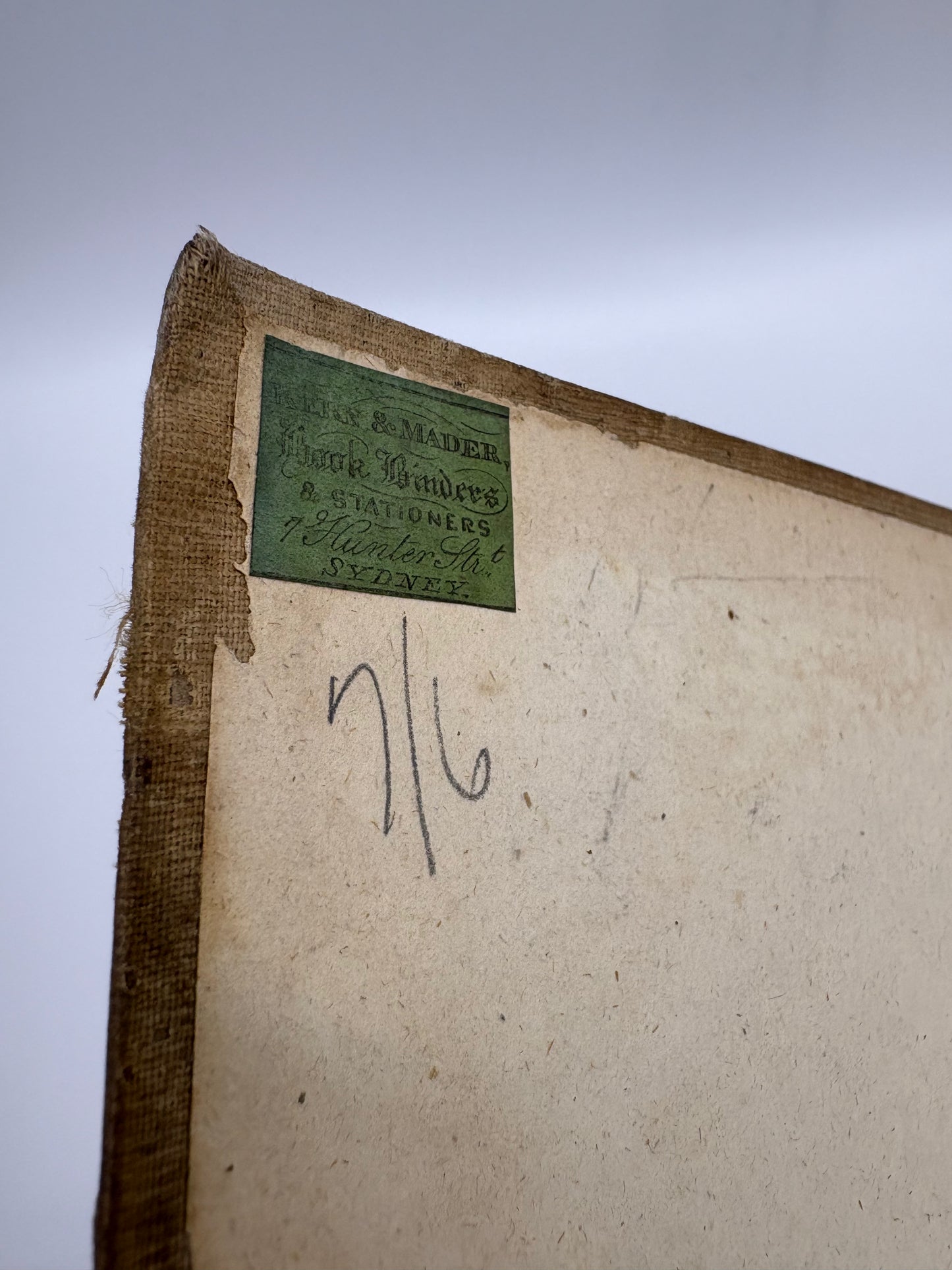 Uncut and In original Australian binding - "A Geographical Dictionary of the Australian Colonies" - Sydney 1848 - With locally printed map of Australia and early plates of Sydney