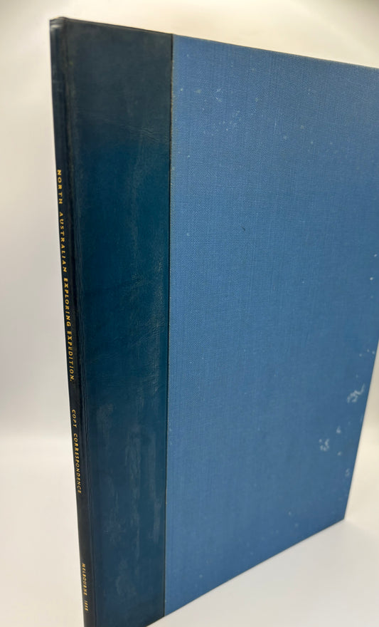 Charles Sturt and Captains Stokes' expedition to the Northern Territories in Australia - 1855 - Melbourne printing - Bound by Sangorski and Sutcliffe