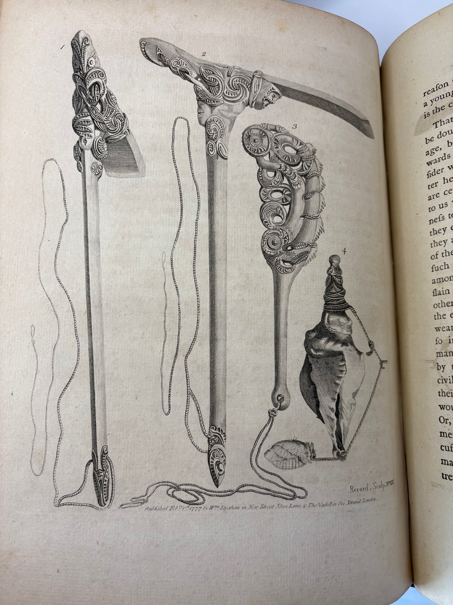 Complete Second Voyage of James Cook - 1779 - With 64/64 plates including large folding map
