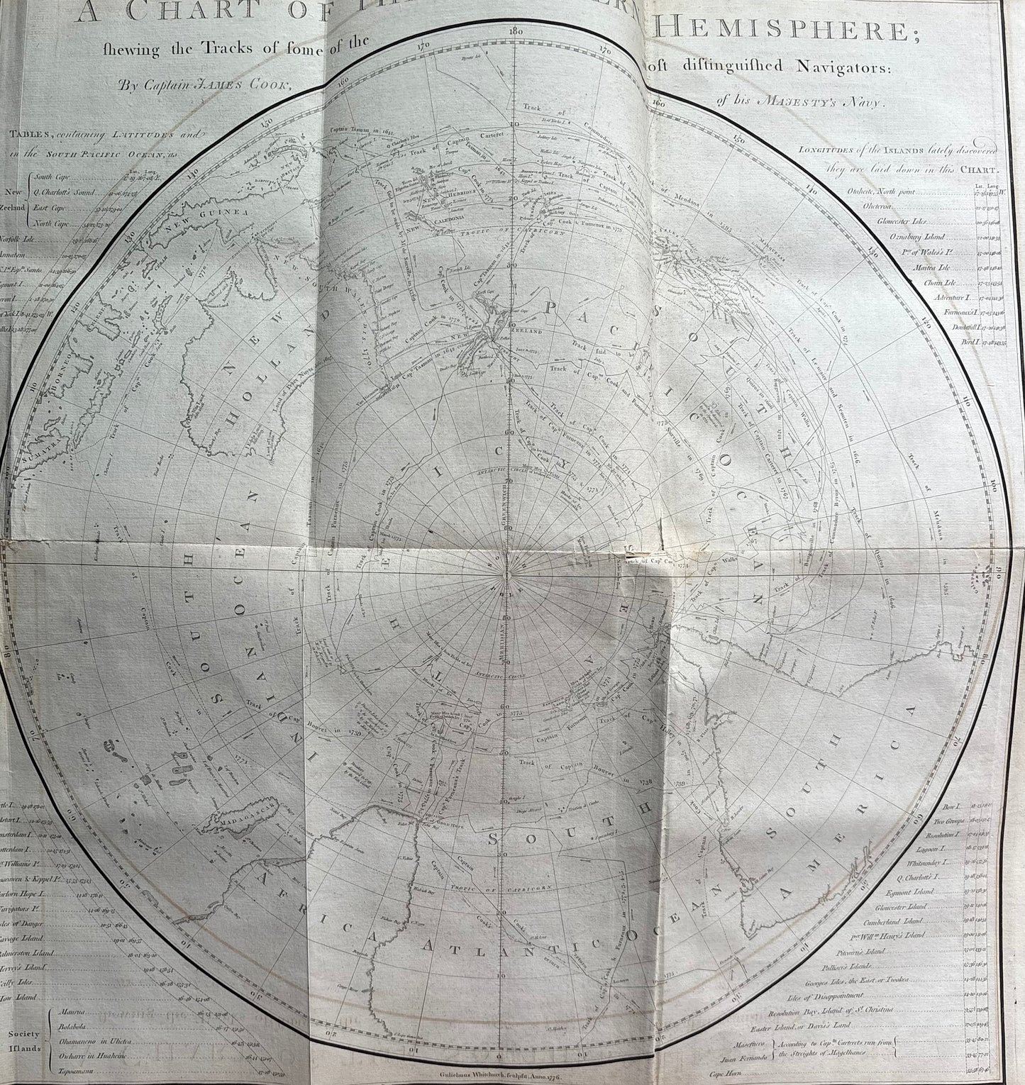 Complete Second Voyage of James Cook - 1779 - With 64/64 plates including large folding map