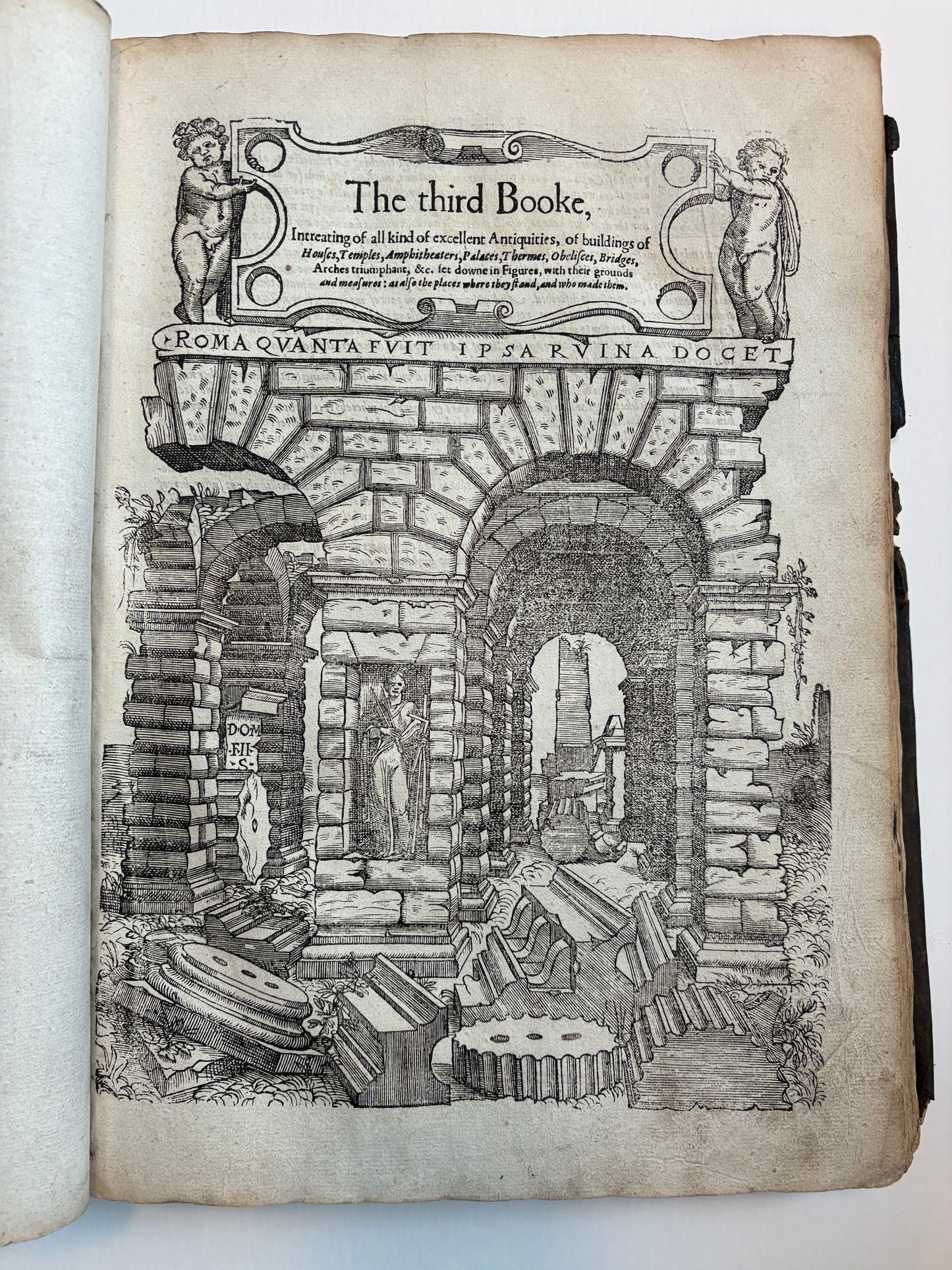 The first [-fifth] Booke of Architecture - Serlio / Robert Peake - London 1611