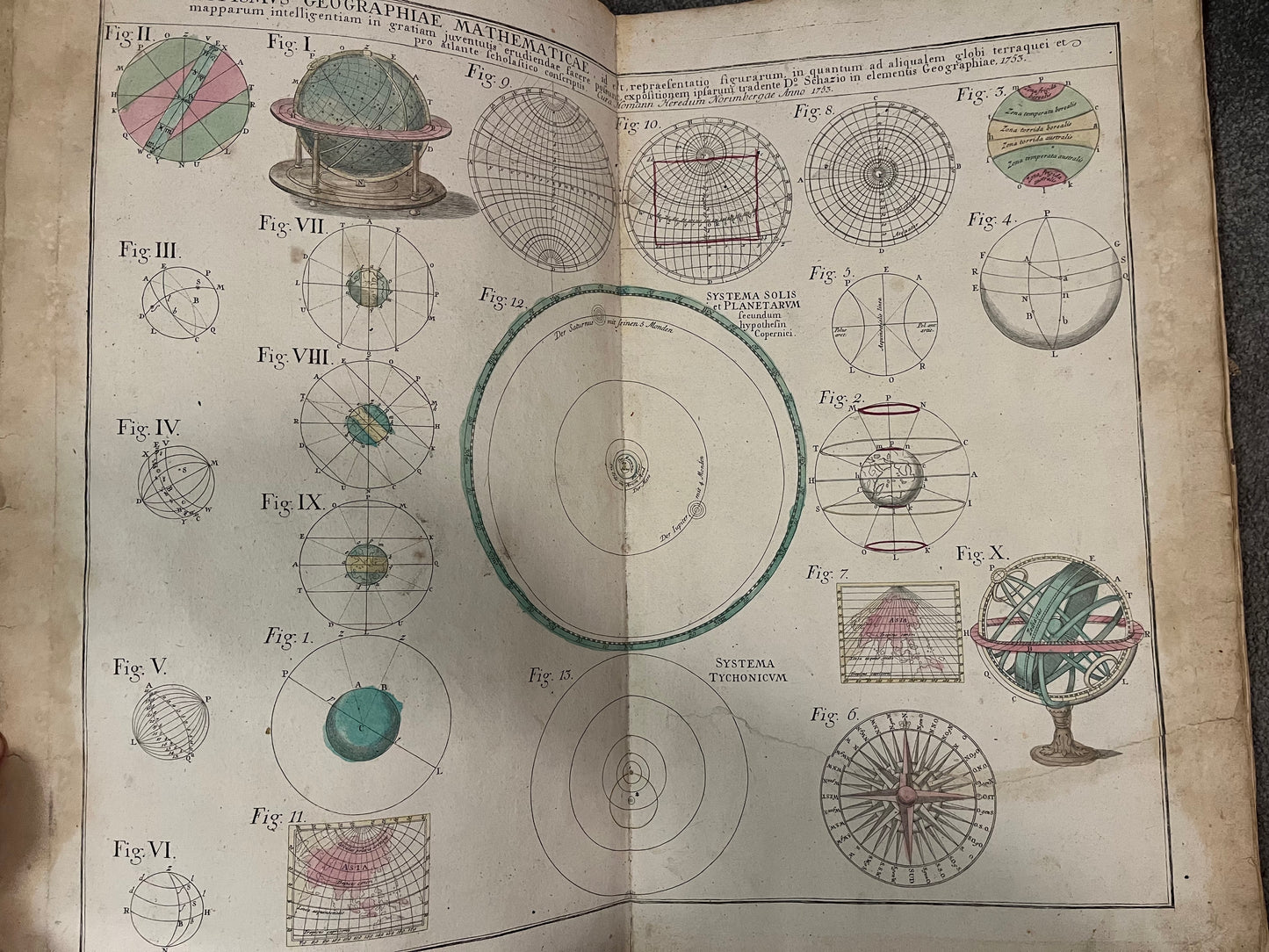 "Atlas Compendiarius" Homann - 1752 - complete 50 (of 50) Maps