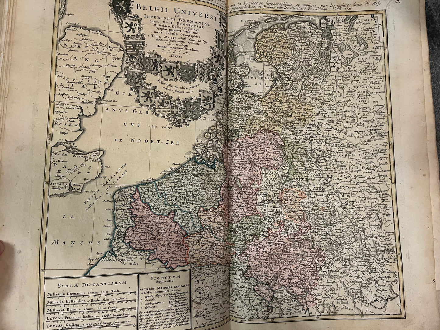 "Atlas Compendiarius" Homann - 1752 - complete 50 (of 50) Maps