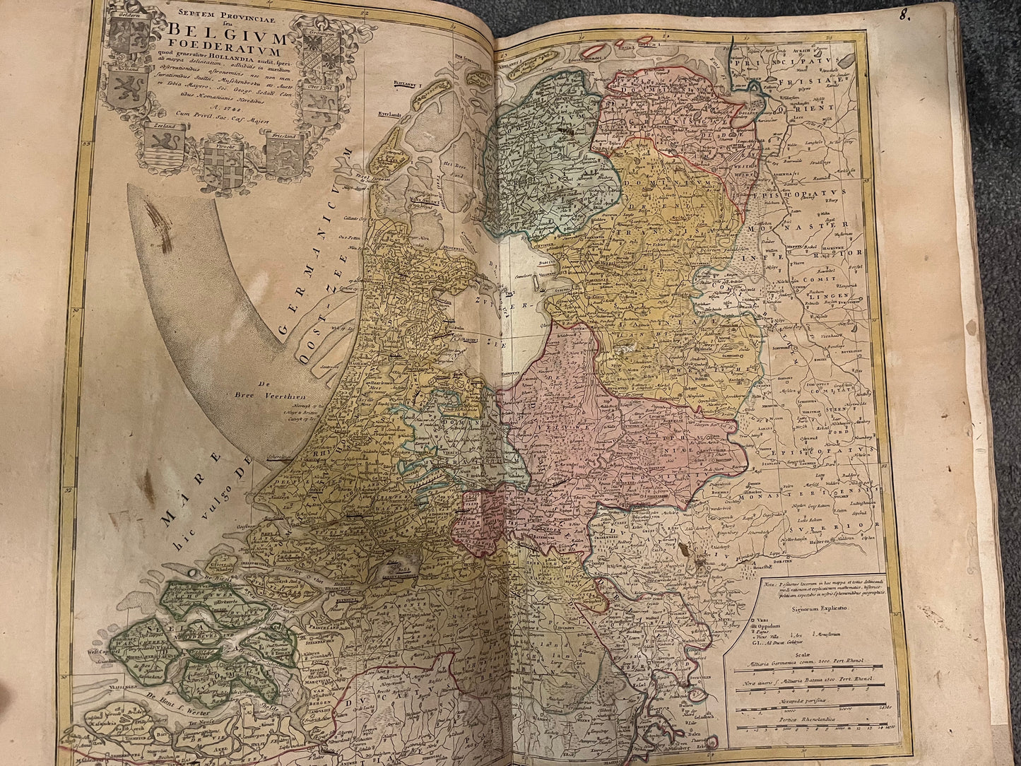 "Atlas Compendiarius" Homann - 1752 - complete 50 (of 50) Maps