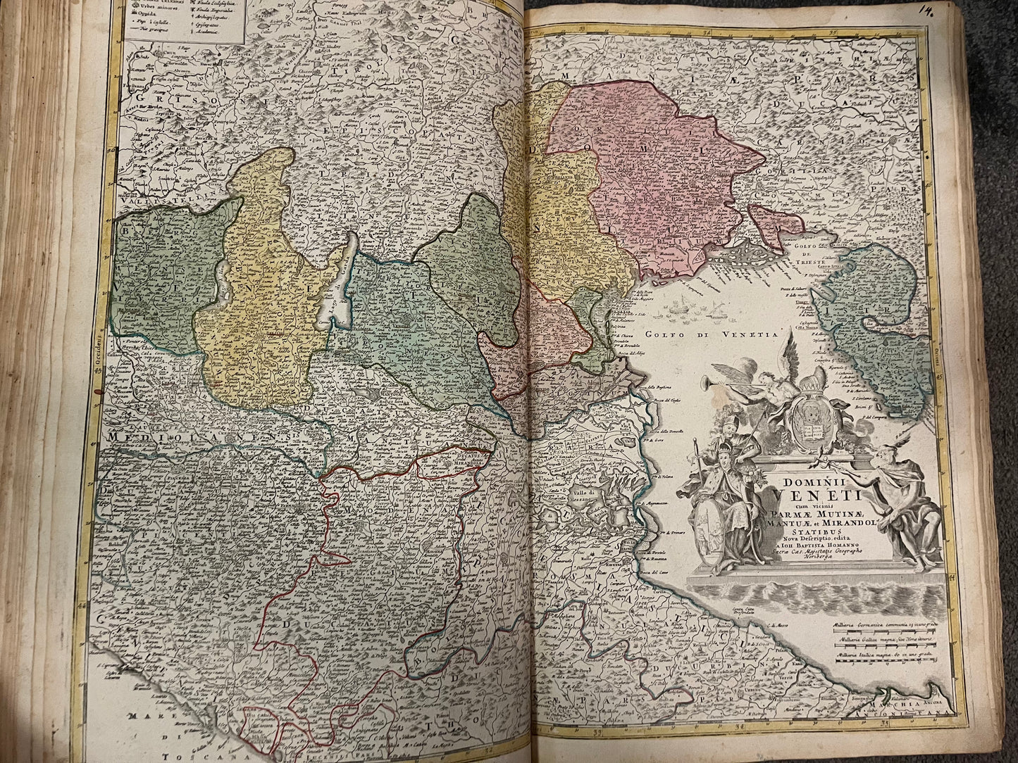 "Atlas Compendiarius" Homann - 1752 - complete 50 (of 50) Maps