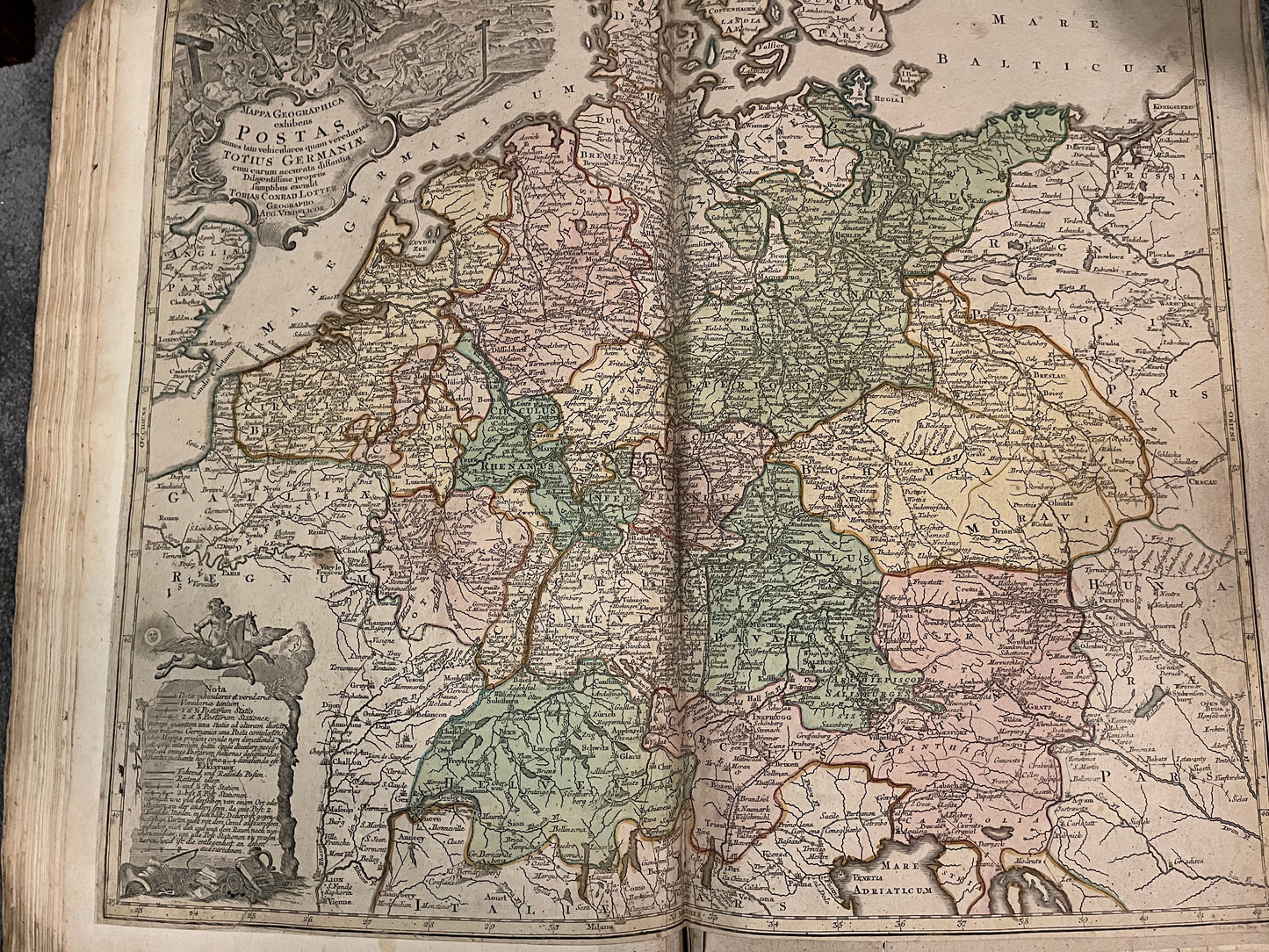 "Atlas Compendiarius" Homann - 1752 - complete 50 (of 50) Maps