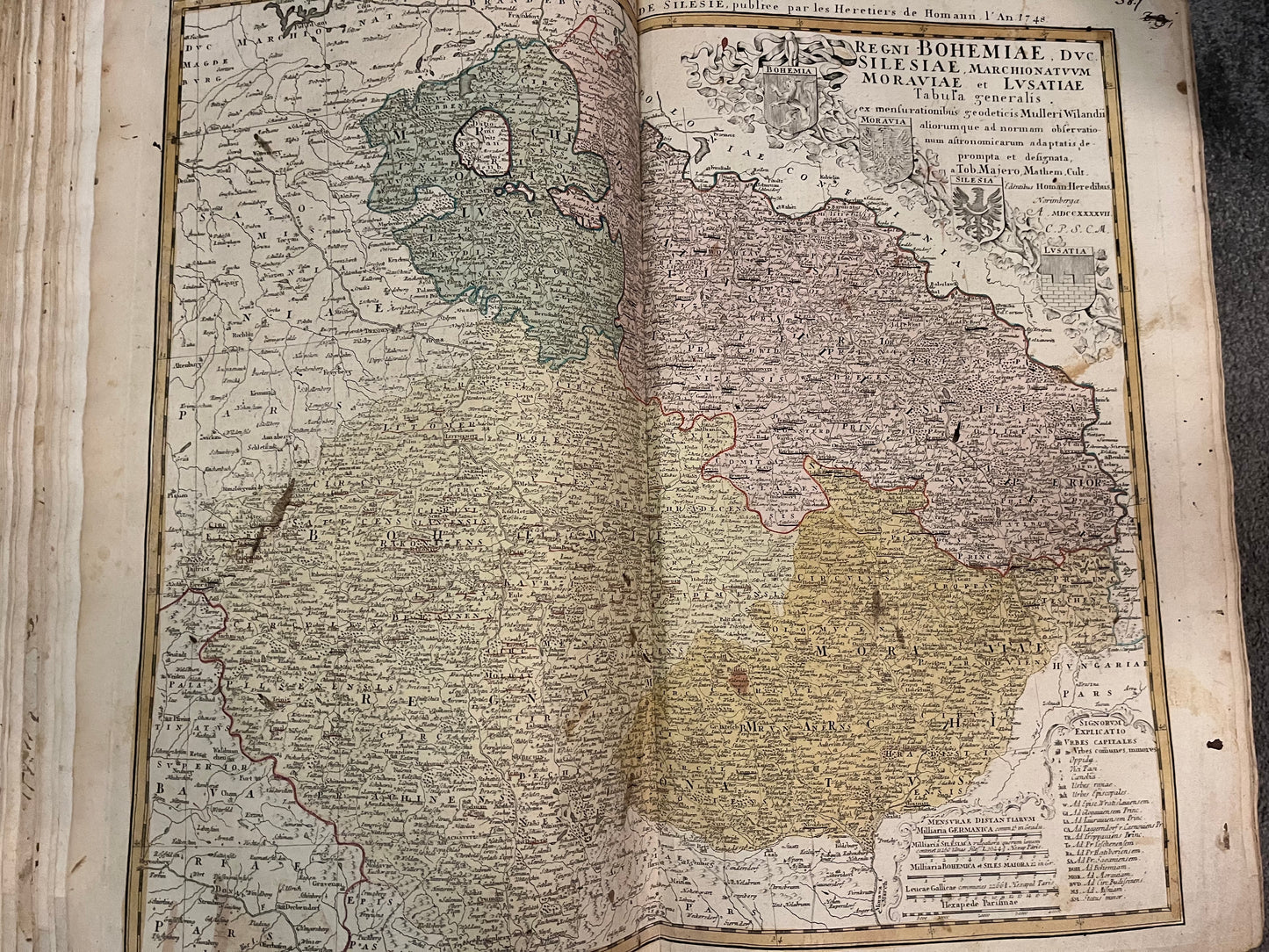 "Atlas Compendiarius" Homann - 1752 - complete 50 (of 50) Maps