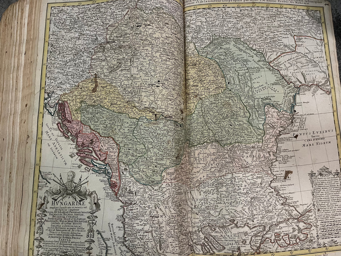 "Atlas Compendiarius" Homann - 1752 - complete 50 (of 50) Maps