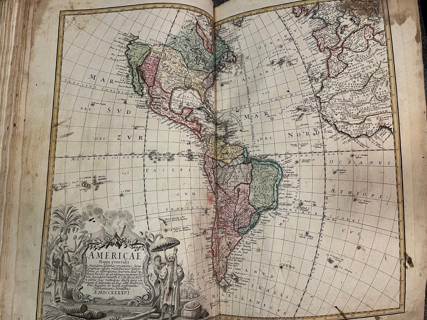 "Atlas Compendiarius" Homann - 1752 - complete 50 (of 50) Maps