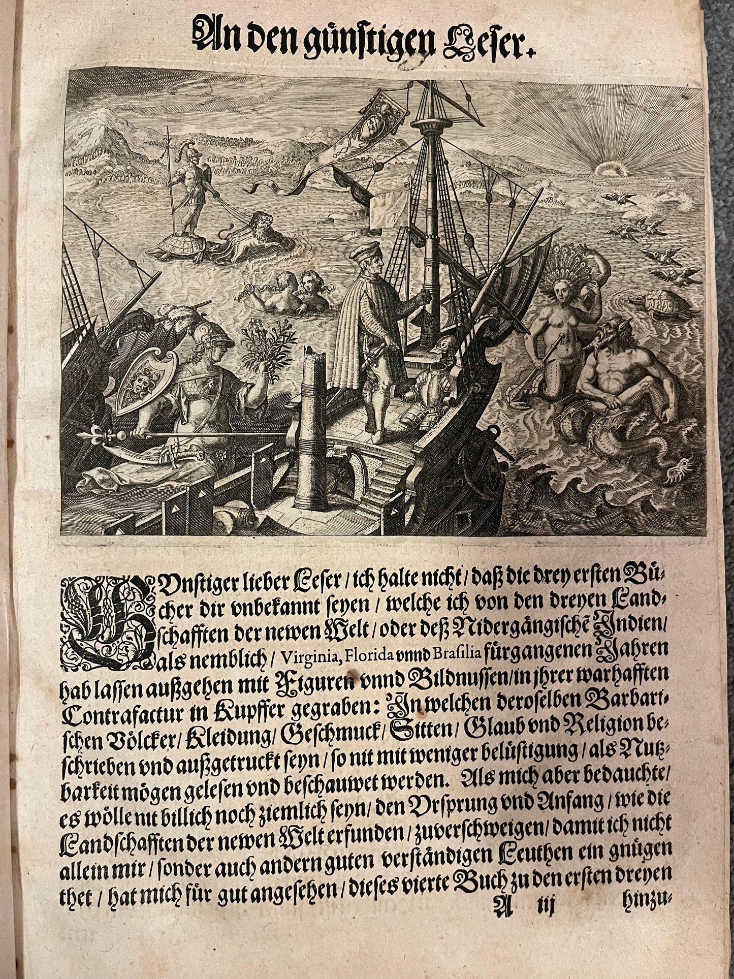 Das vierdte Buch von der Neuwen Welt - Part 4 of De Bry's Grands Voyages