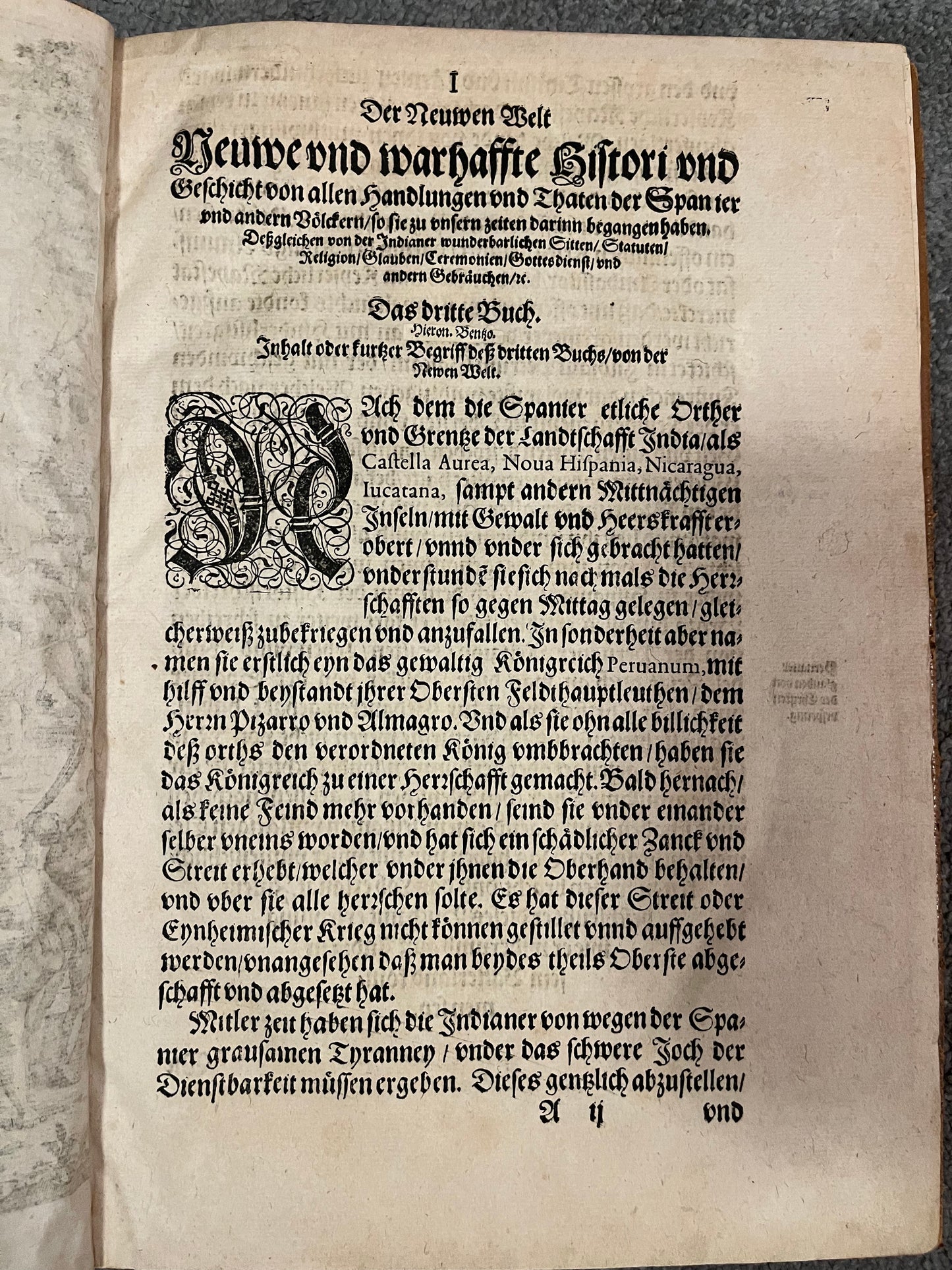 Das sechste Theil Americae - 1597 - 1st German Edition Grands Voyages - Benzoni