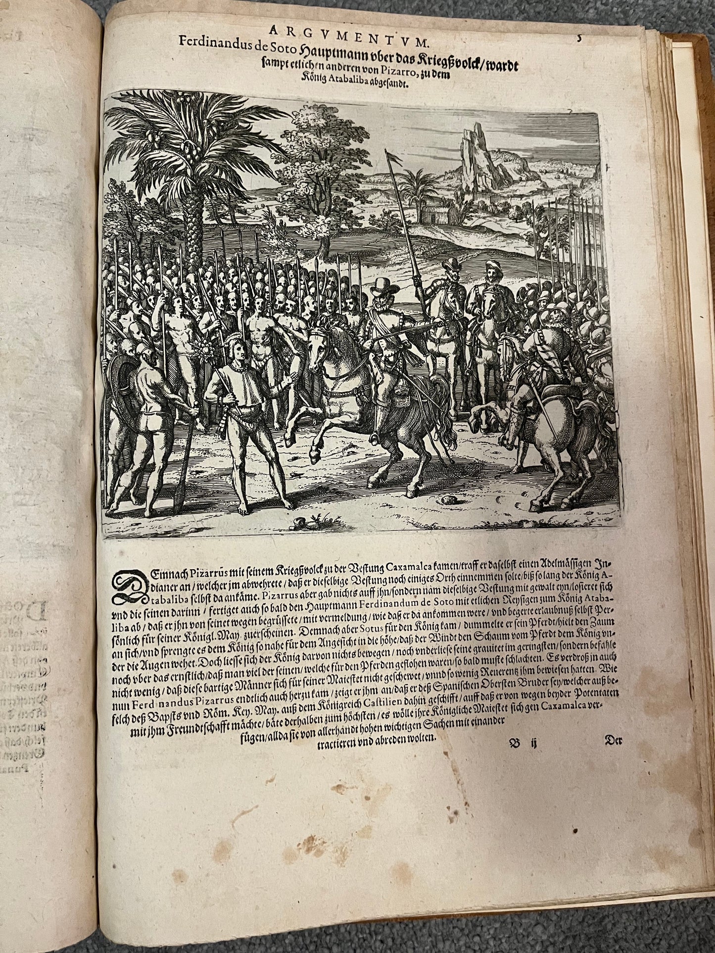 Das sechste Theil Americae - 1597 - 1st German Edition Grands Voyages - Benzoni