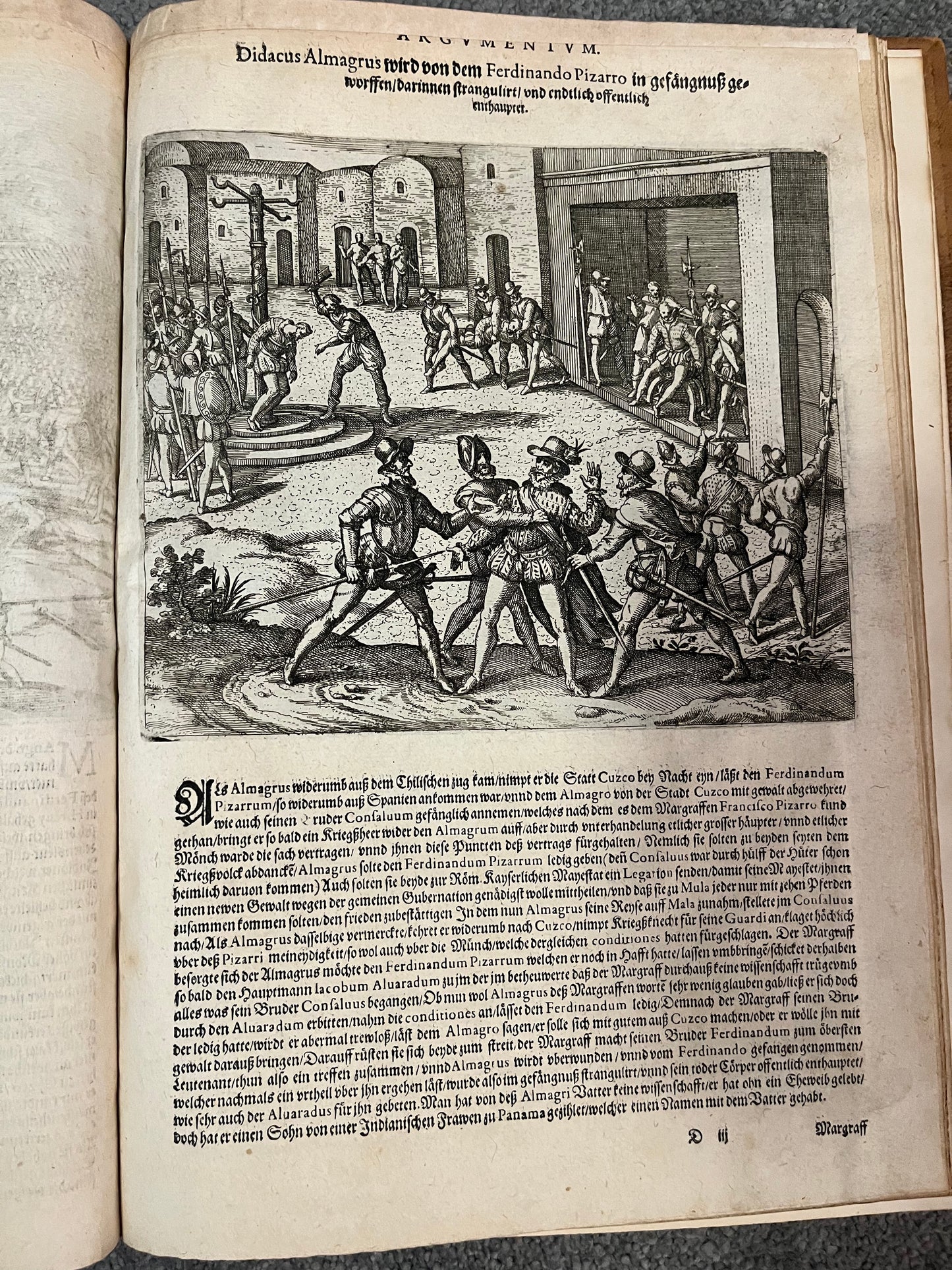 Das sechste Theil Americae - 1597 - 1st German Edition Grands Voyages - Benzoni