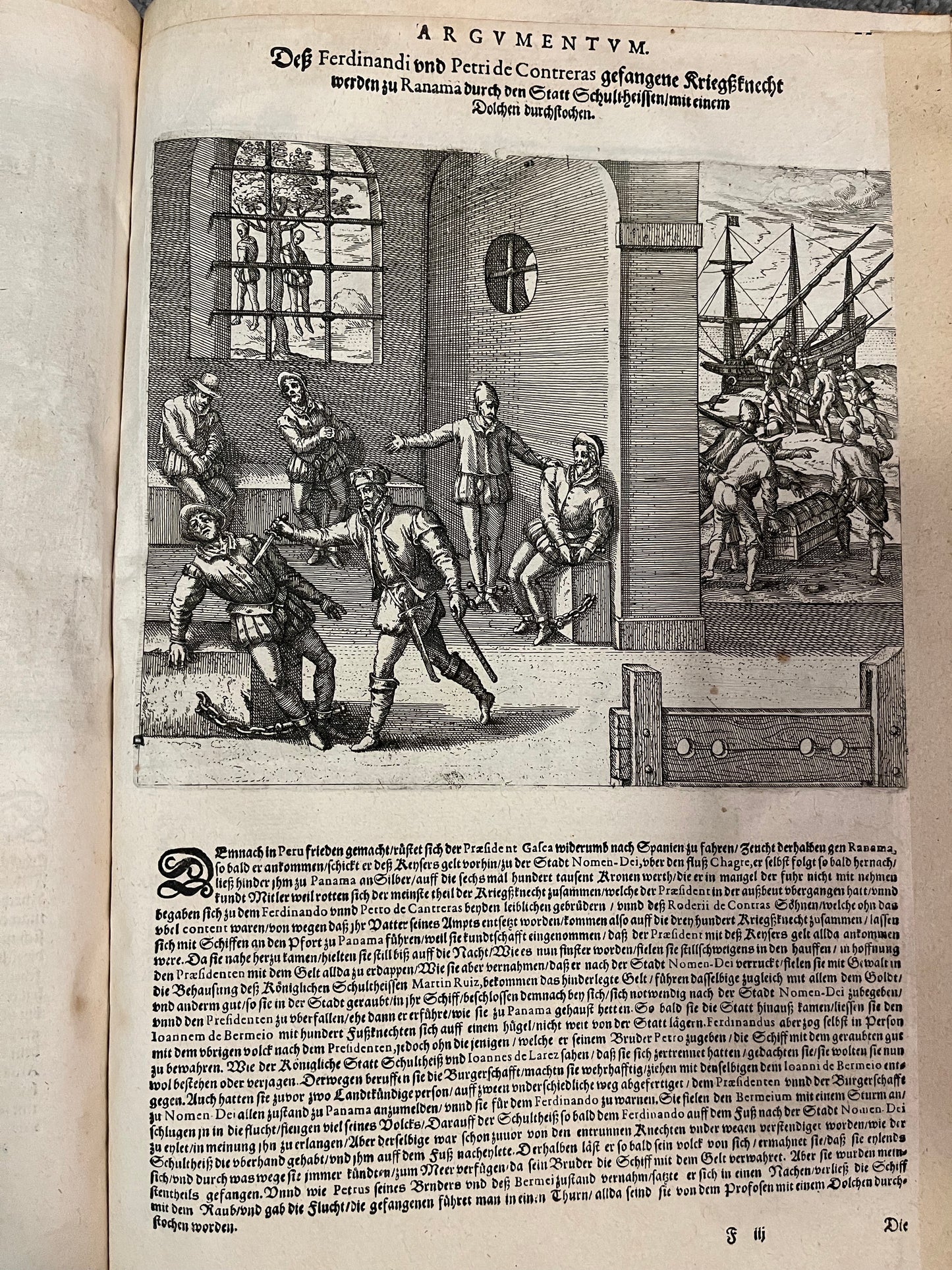 Das sechste Theil Americae - 1597 - 1st German Edition Grands Voyages - Benzoni