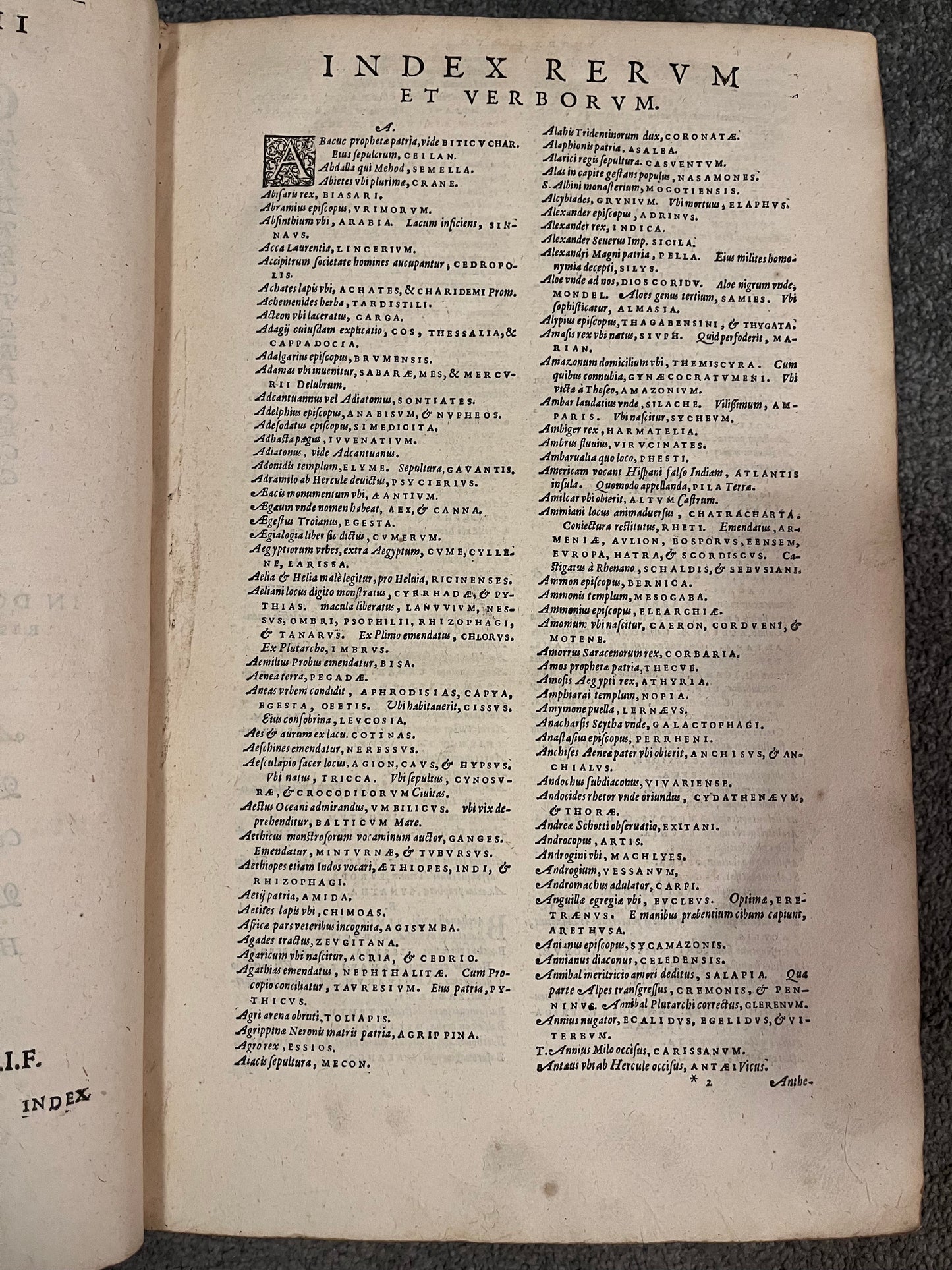 The First recorded suggestion of Continental Drift - Thesaurus Geographicus - 1596 - Ortelius - Plantin