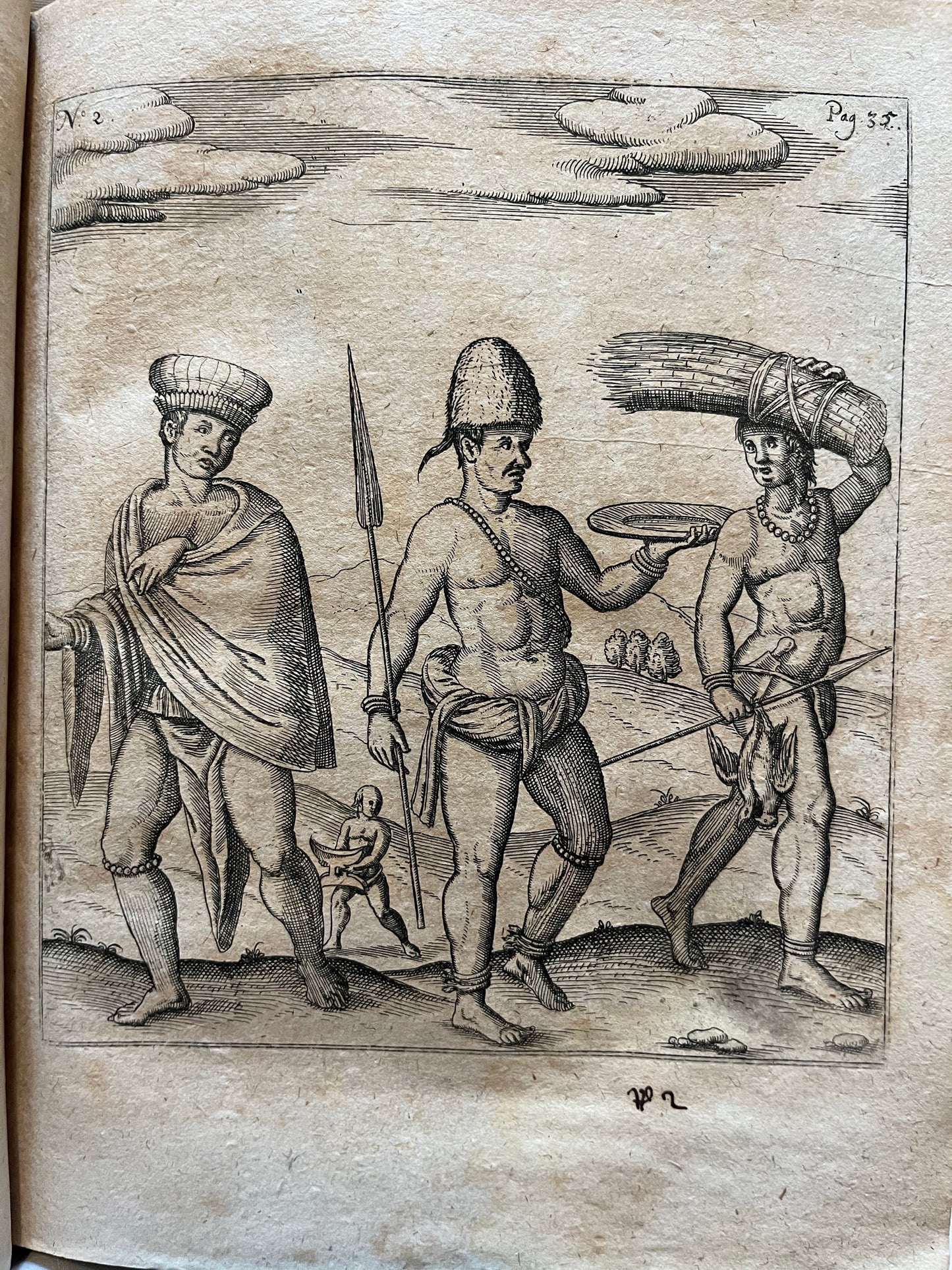 Extremely Rare - West Africa -  "Siebende Schiffahrt. In das goldreiche Königreich Guineam, in Africa gelegen..." - Hulsius - 1624 -  Pieter de Marees