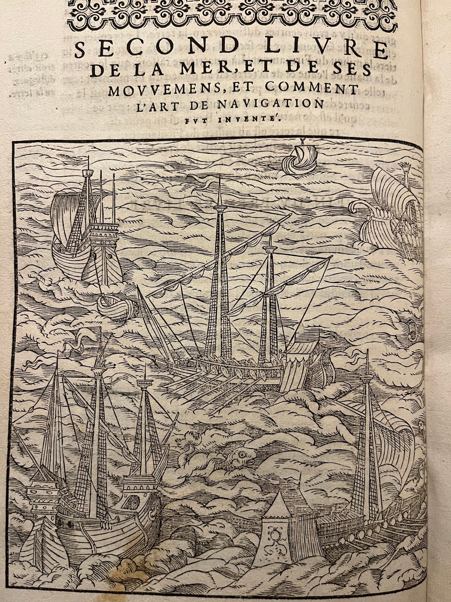 L'art de naviguer - Nicolas de Nicolai - Guillaume Rouillé - 1569