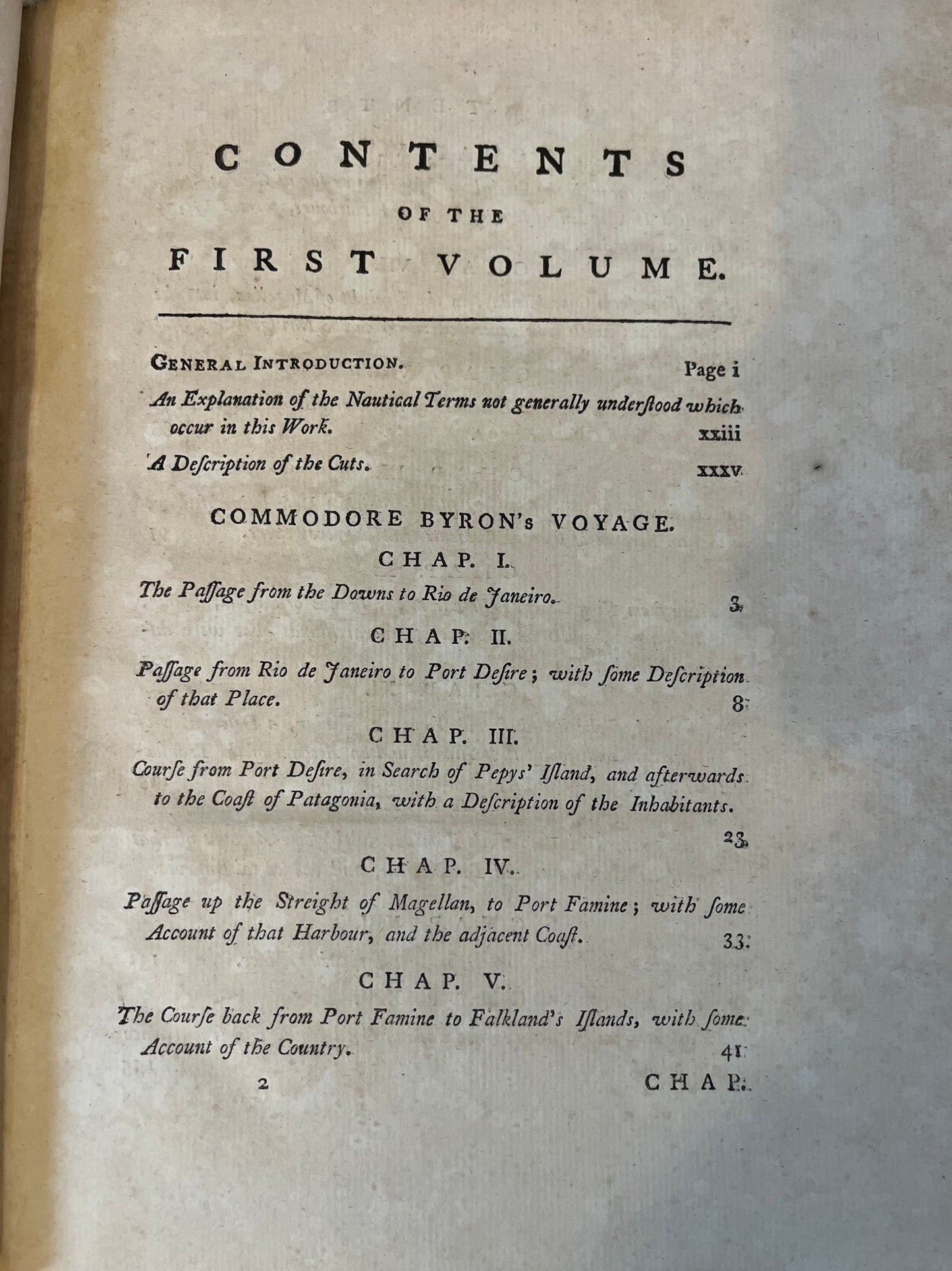 1st Edition of Cook's 1st Voyage - An account of the voyages undertaken by the order of his present Majesty for making discoveries in the Southern Hemisphere - Cook, Carteret, Byron, Wallis - Hawkesworth - 1773