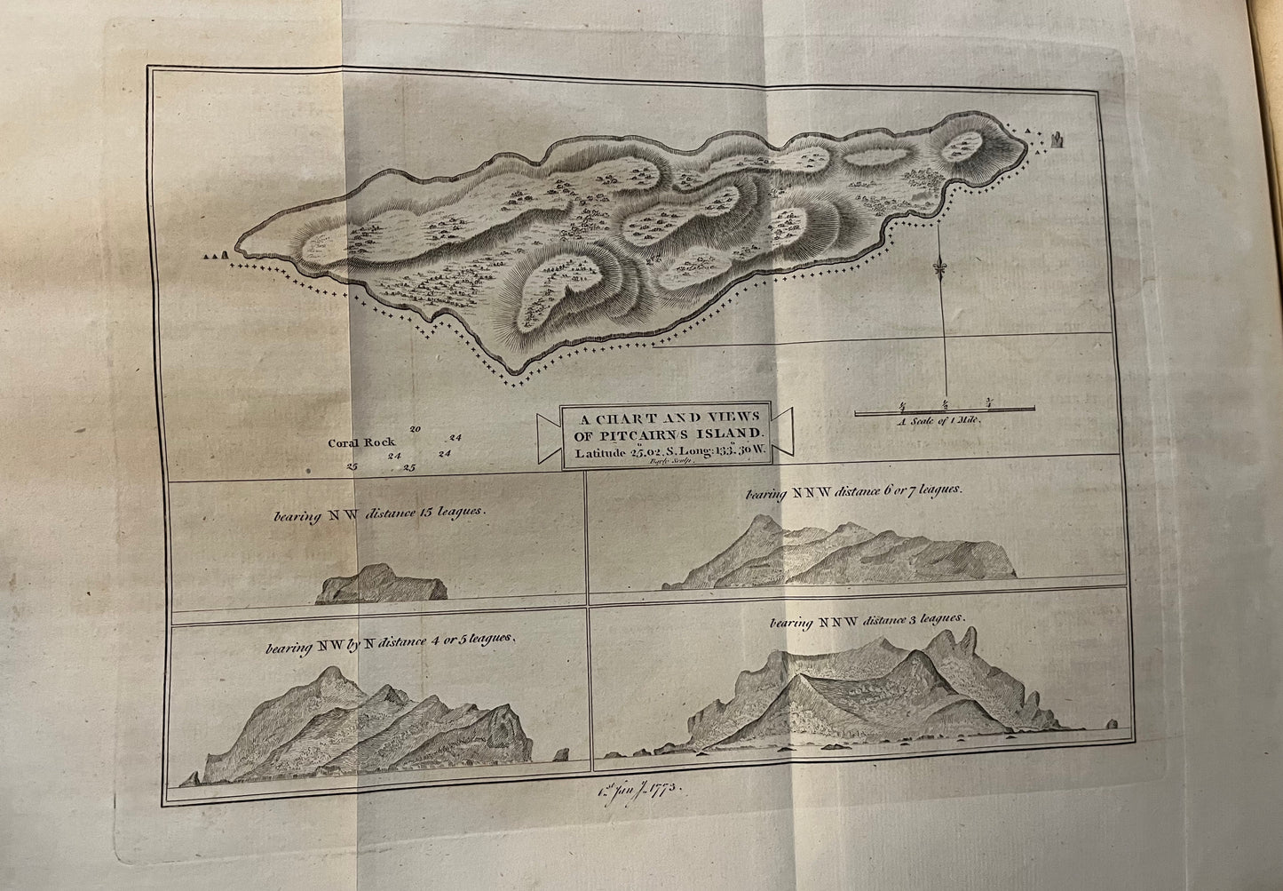 1st Edition of Cook's 1st Voyage - An account of the voyages undertaken by the order of his present Majesty for making discoveries in the Southern Hemisphere - Cook, Carteret, Byron, Wallis - Hawkesworth - 1773