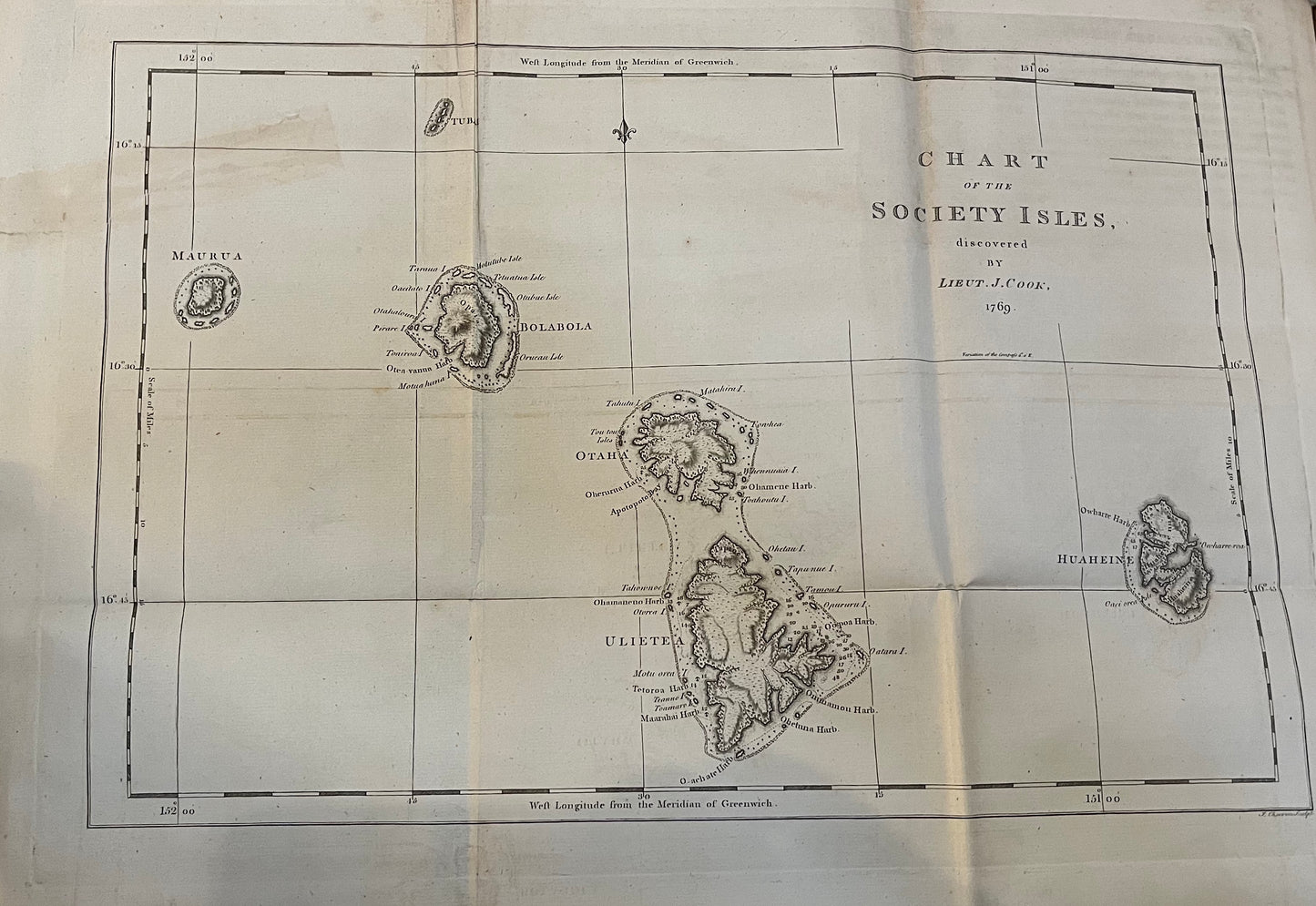 1st Edition of Cook's 1st Voyage - An account of the voyages undertaken by the order of his present Majesty for making discoveries in the Southern Hemisphere - Cook, Carteret, Byron, Wallis - Hawkesworth - 1773