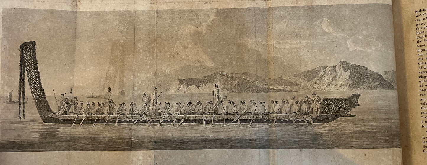 1st Edition of Cook's 1st Voyage - An account of the voyages undertaken by the order of his present Majesty for making discoveries in the Southern Hemisphere - Cook, Carteret, Byron, Wallis - Hawkesworth - 1773