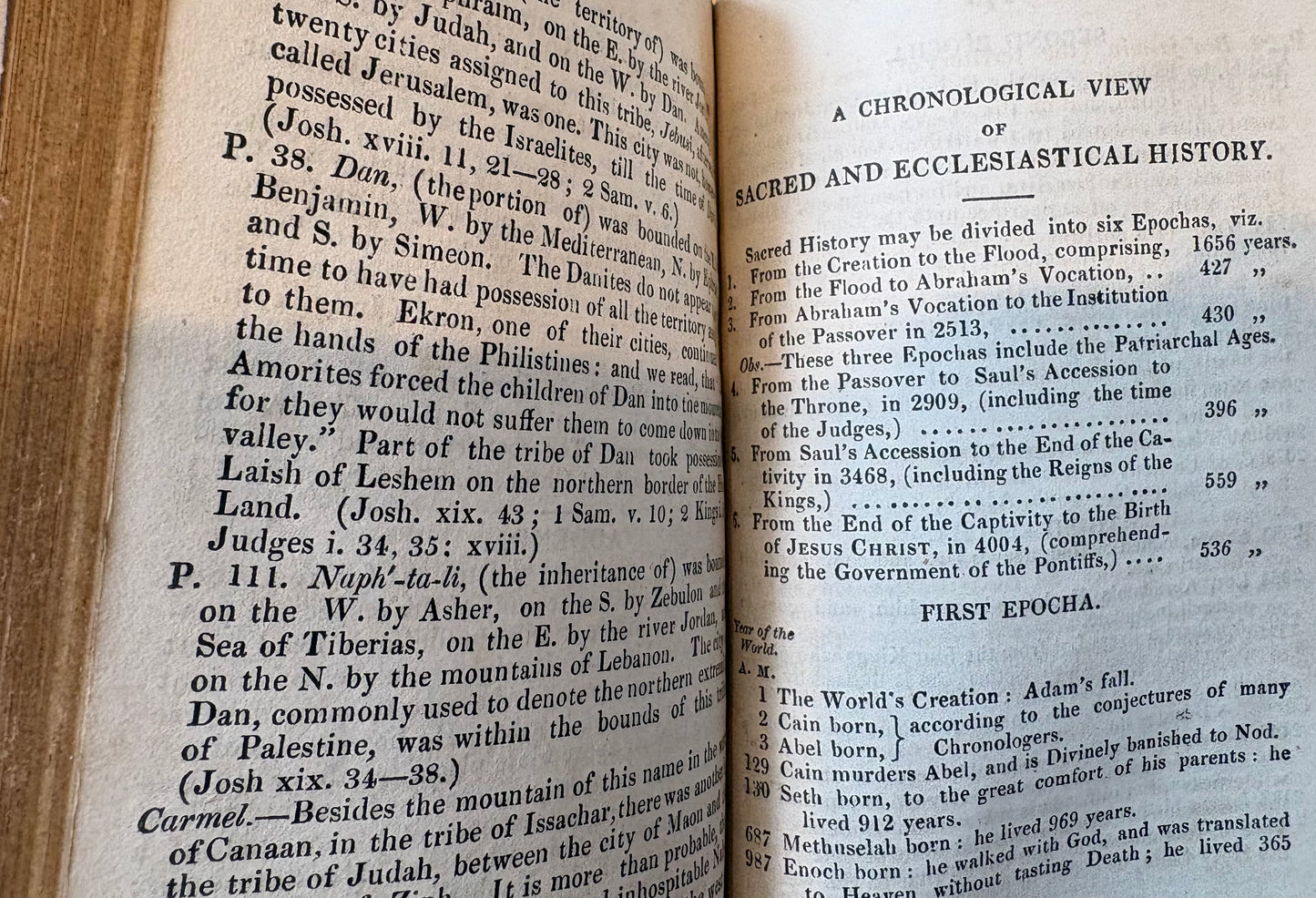 Unrecorded Calcutta Imprint - With maps by the Asiatic Lithographic Press - "Scripture Geography" by Henry Bowser - Calcutta Baptist Mission Press - 1833