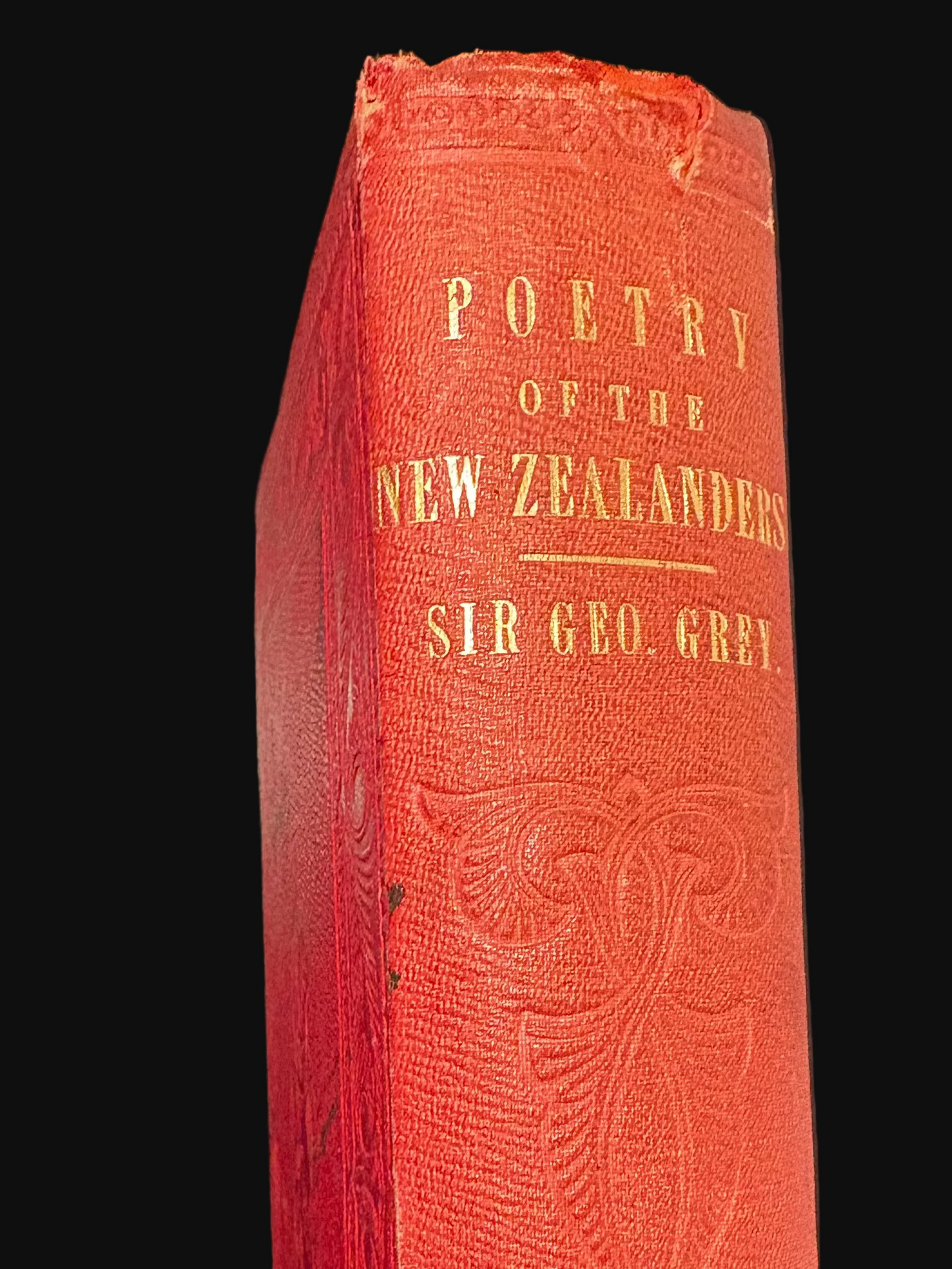 First Edition of the foundational record of Maori poetry - Ko Nga Moteatea, Me Nga Hakirara, O Nga Maori - Printed in Wellington 1853 - George Grey / Te Rangikāheke