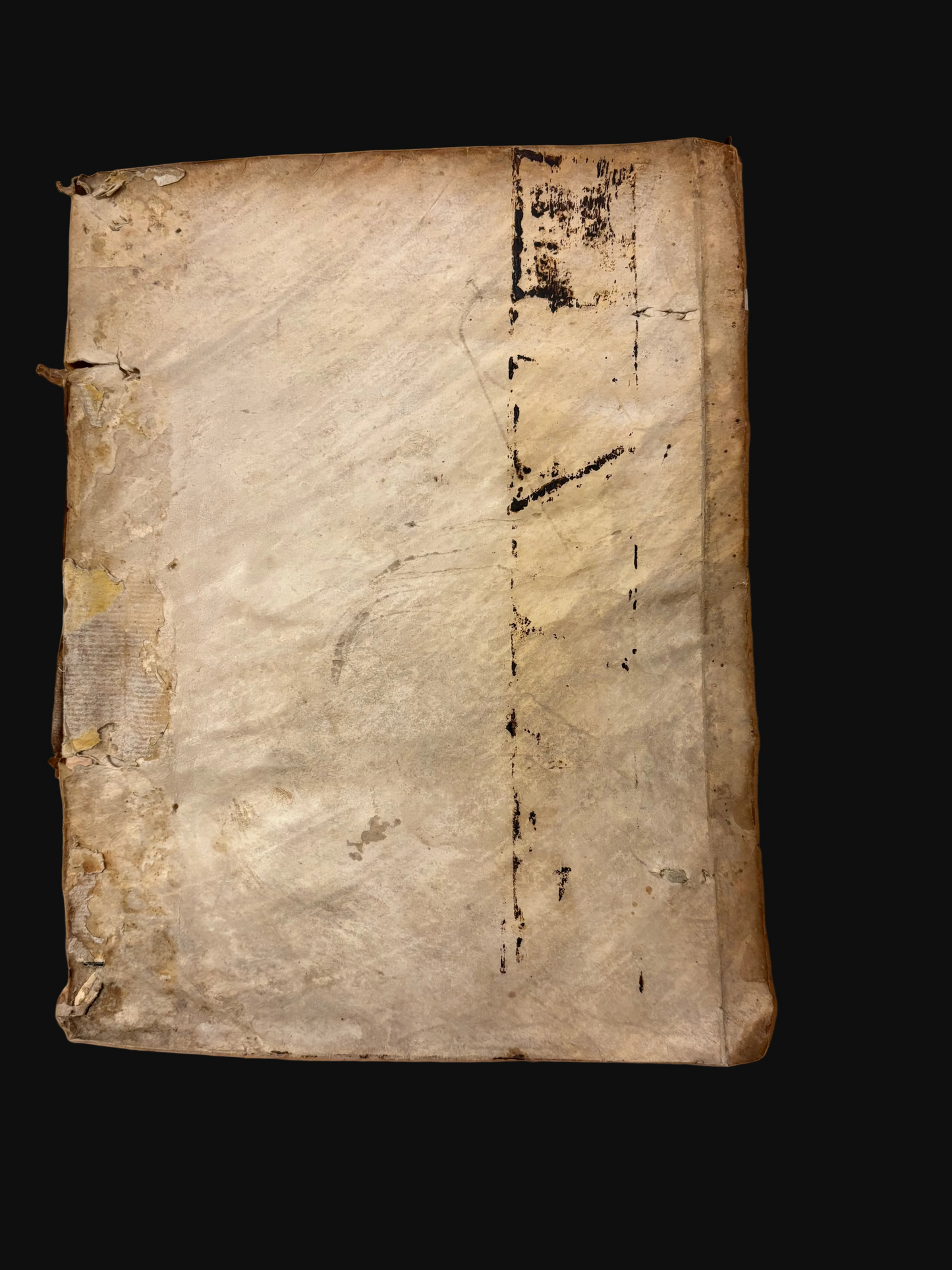 "Aurea ac pene divina" - Petrus aureolus - Venice 1507 - An unsophisticated copy of this Post-incunable religious commentary in original binding with woodcuts, printed manicules, and manuscript waste to spine.