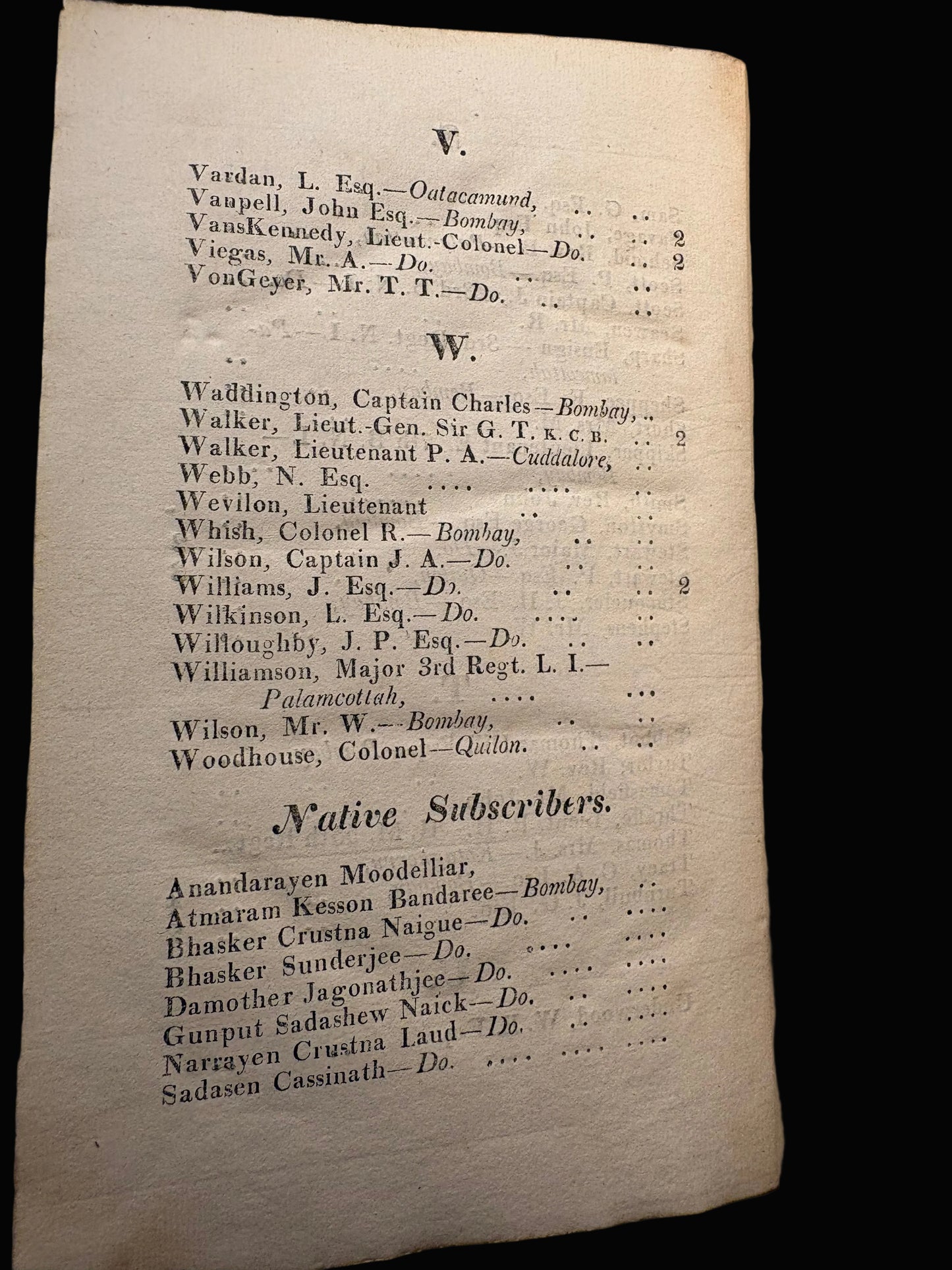 Madras Printing 1831 - "An Historical Sketch of Goa" - With folding map of Goa