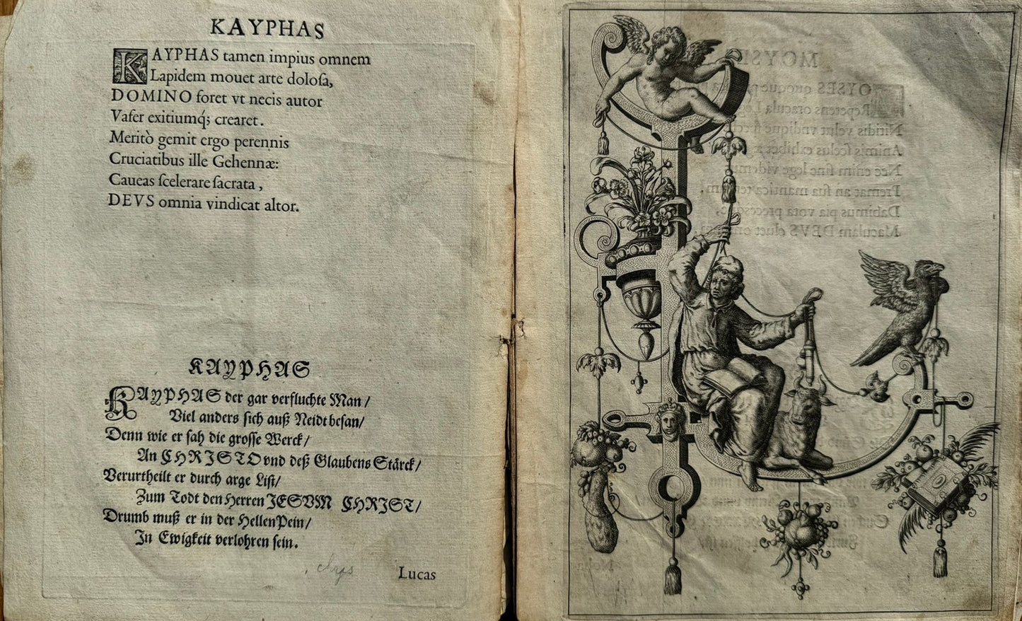 Nova Alphati Effictio - The Alphabet Newly Described - Theodore De Bry - 1595