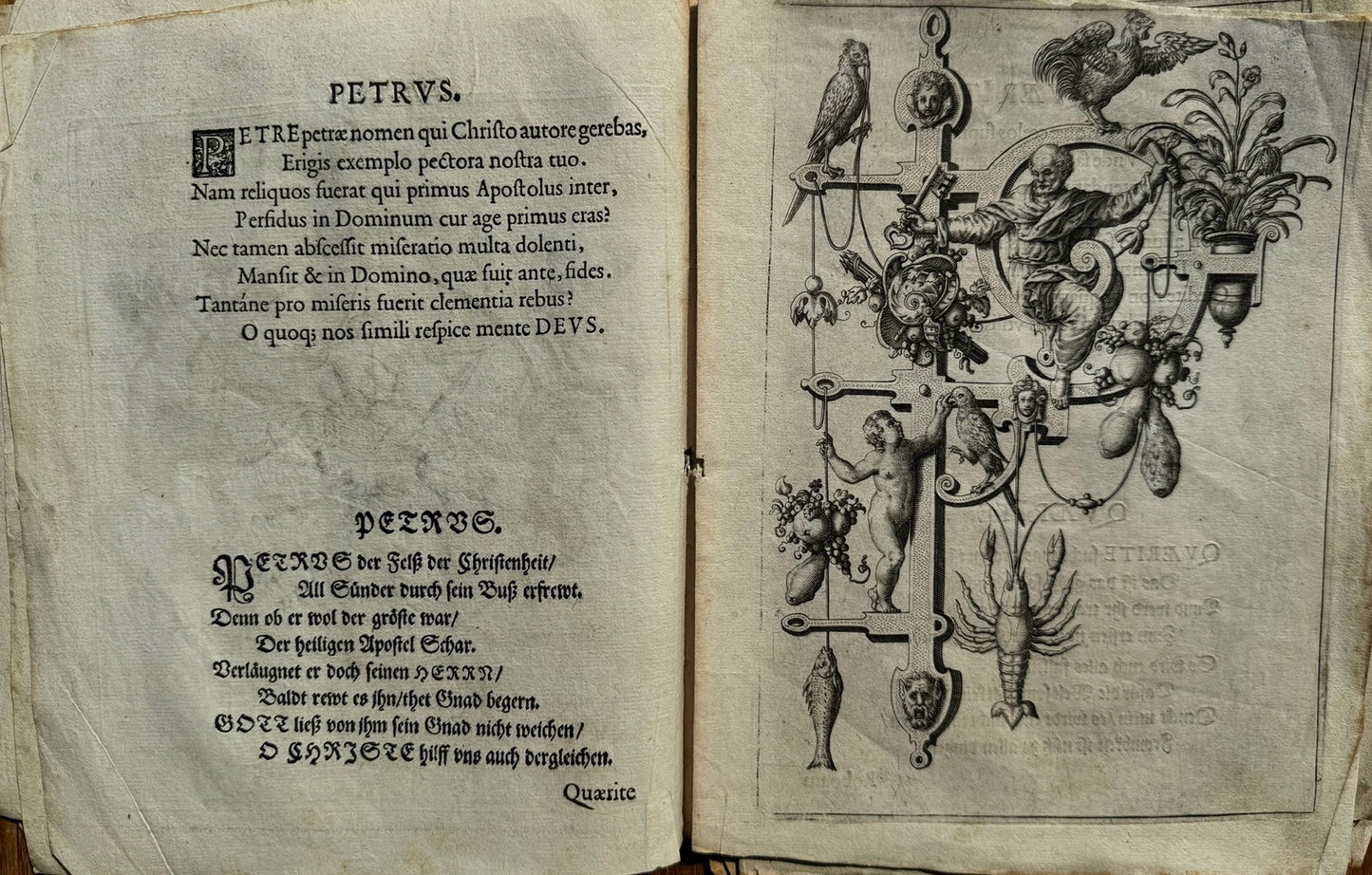 Nova Alphati Effictio - The Alphabet Newly Described - Theodore De Bry - 1595