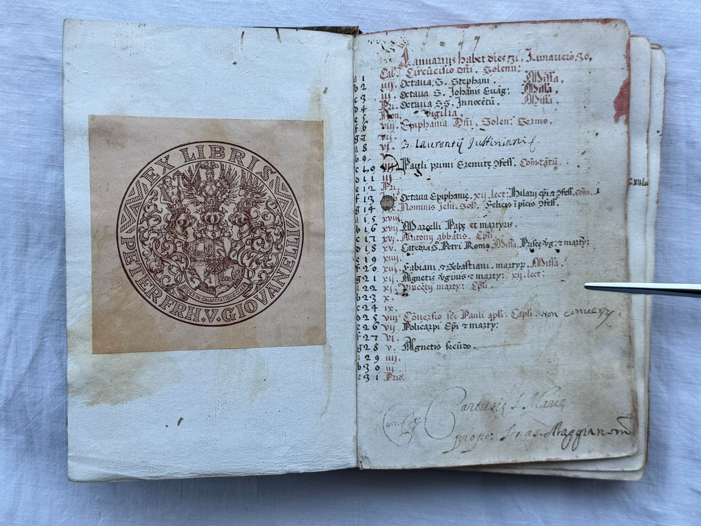 Complete 16th Century Manuscript Antiphonary for the Carthusian monastery of Maggiano, near Siena