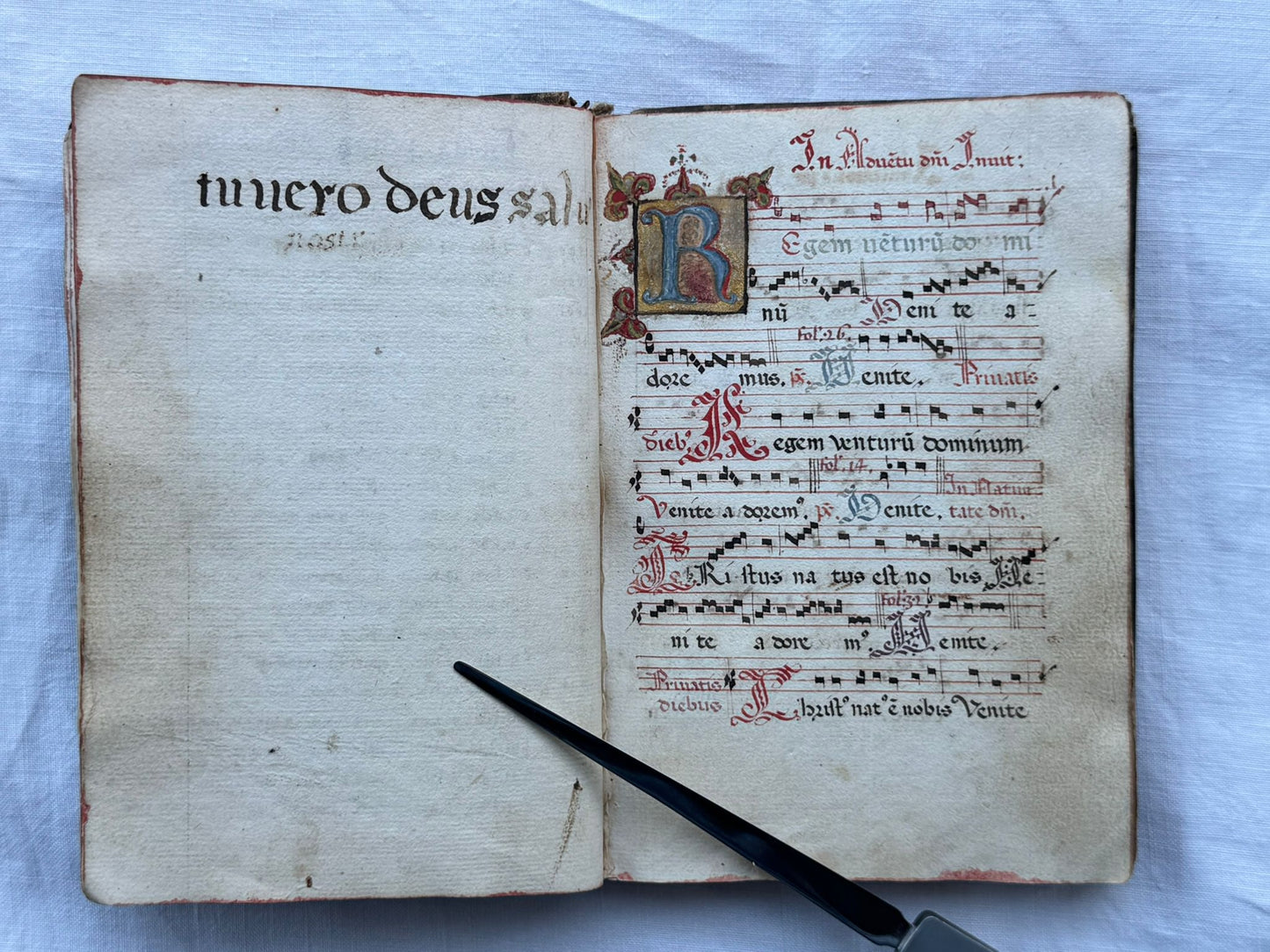 Complete 16th Century Manuscript Antiphonary for the Carthusian monastery of Maggiano, near Siena