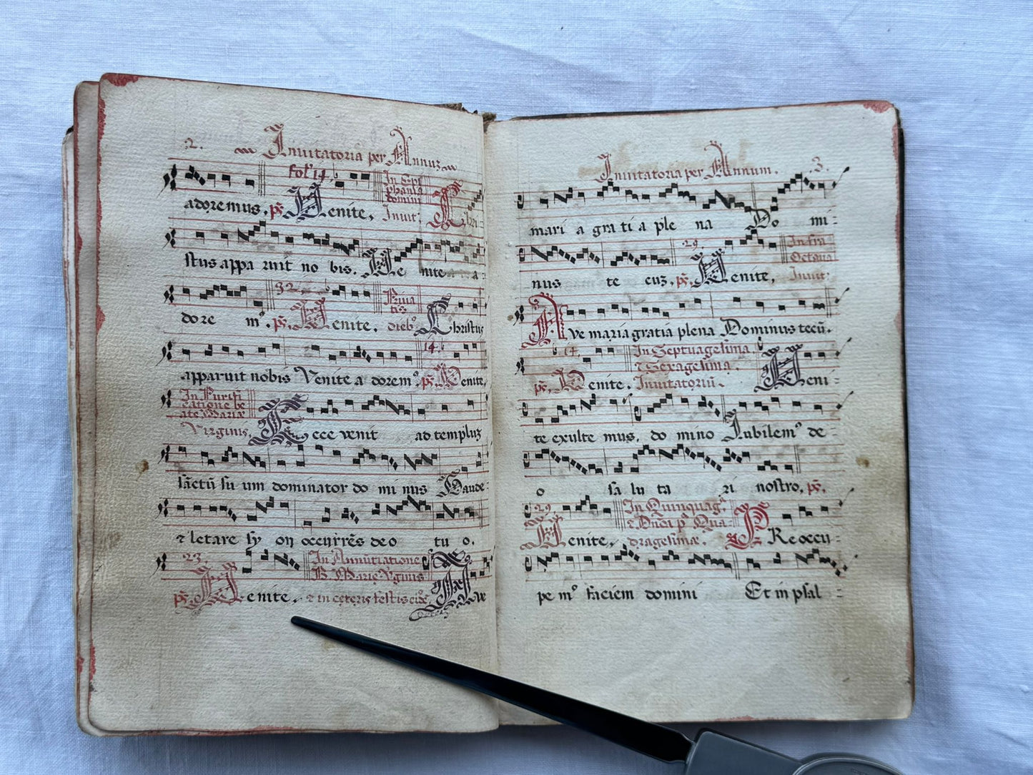 Complete 16th Century Manuscript Antiphonary for the Carthusian monastery of Maggiano, near Siena