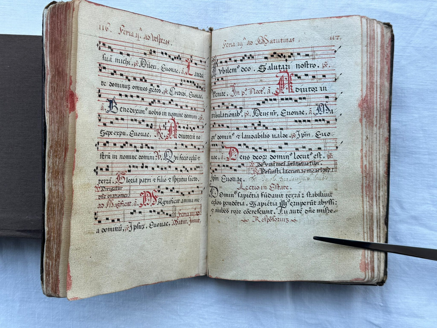 Complete 16th Century Manuscript Antiphonary for the Carthusian monastery of Maggiano, near Siena