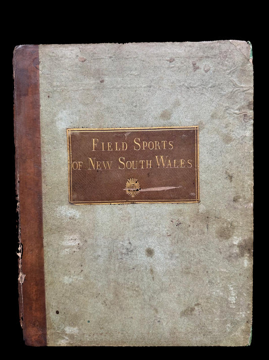 "Field Sports of New South Wales" - Bound for Louis Phillippe I - King of France - 1813