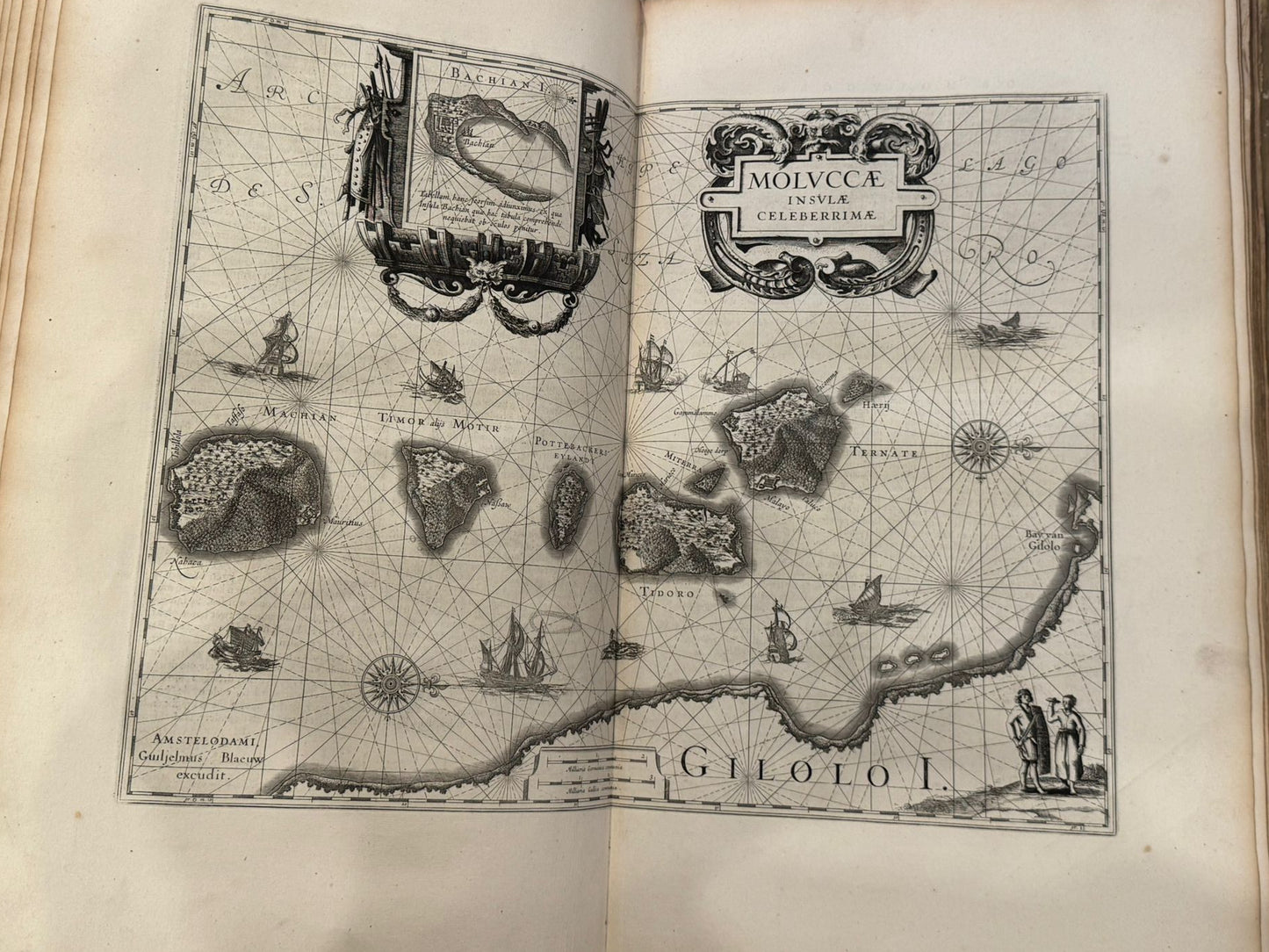 Blaeu's Atlas Novus - "Tweede Deel" (Tome 2) - 1650 edition In Original publisher's Vellum Binding - With the important Maps of The Americas, Africa, and Asia