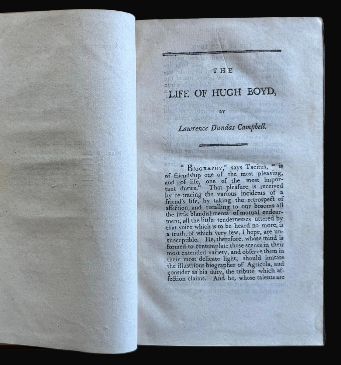 18th Century Calcutta printing Joseph Cooper - "The Indian Observer" by Hugh Boyd - Calcutta 1795