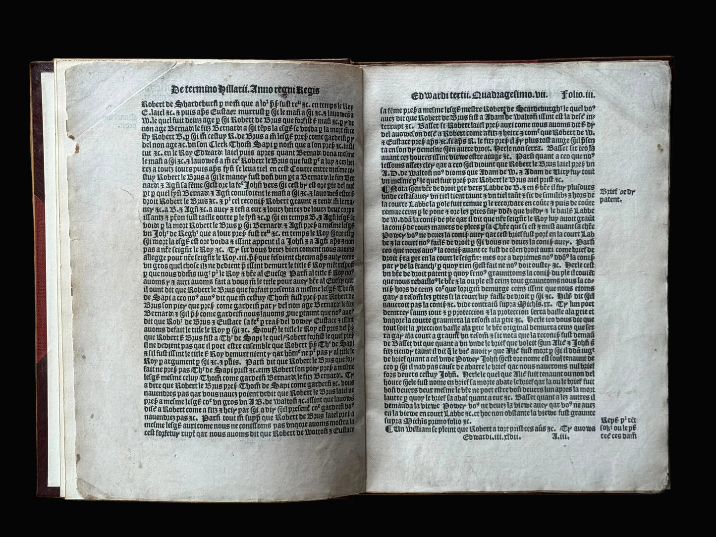 Richard Pynson’s De Termino Hillarii (1518): London Printed English Year Book with Sir Thomas Phillips and Lord Kenyon Provenance