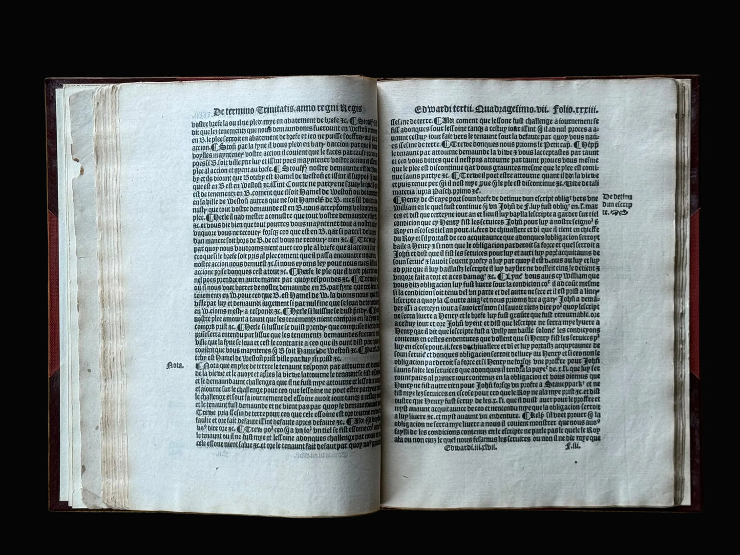 Richard Pynson’s De Termino Hillarii (1518): London Printed English Year Book with Sir Thomas Phillips and Lord Kenyon Provenance